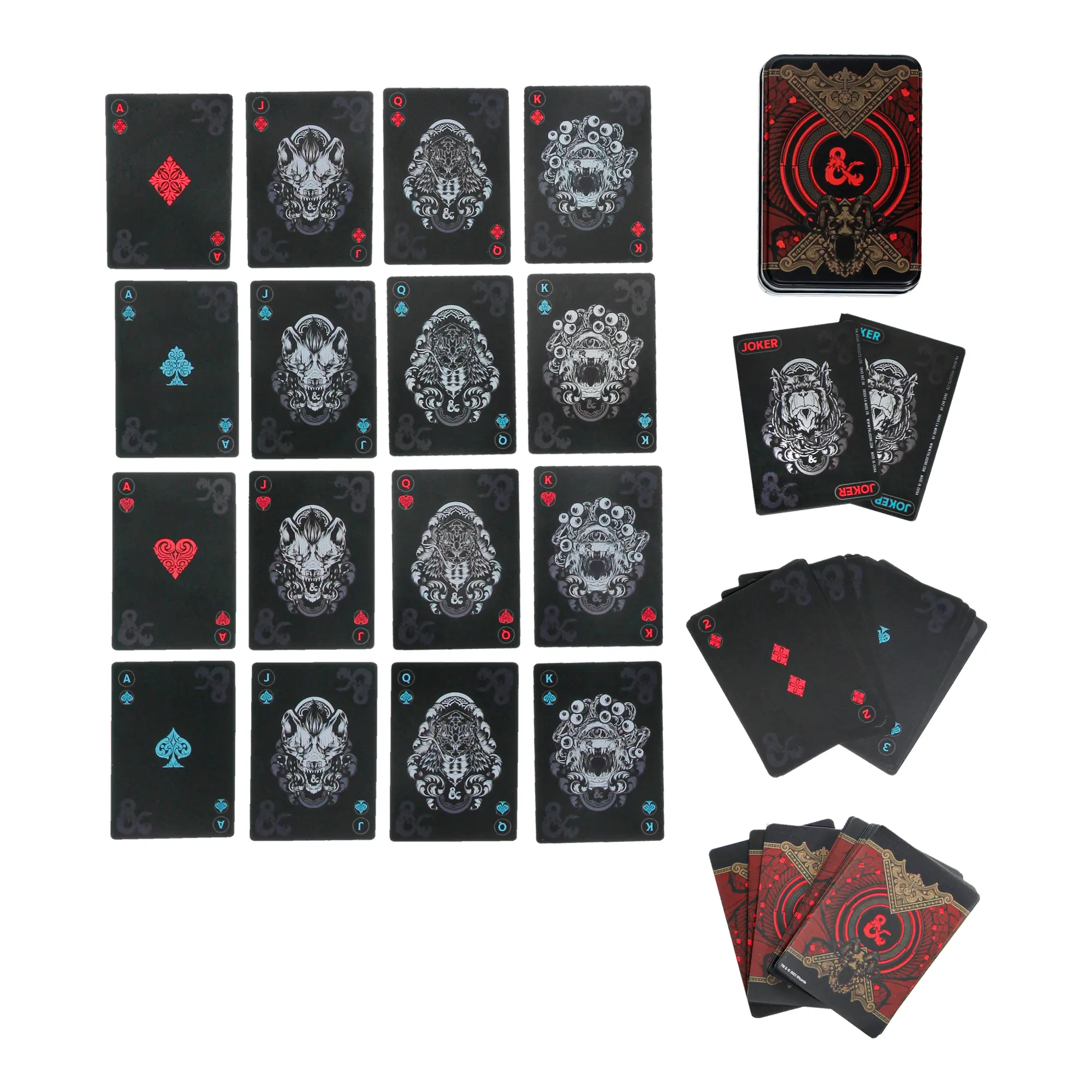 Hrací karty D&D Design Dungeons & Dragons fotografii produktu