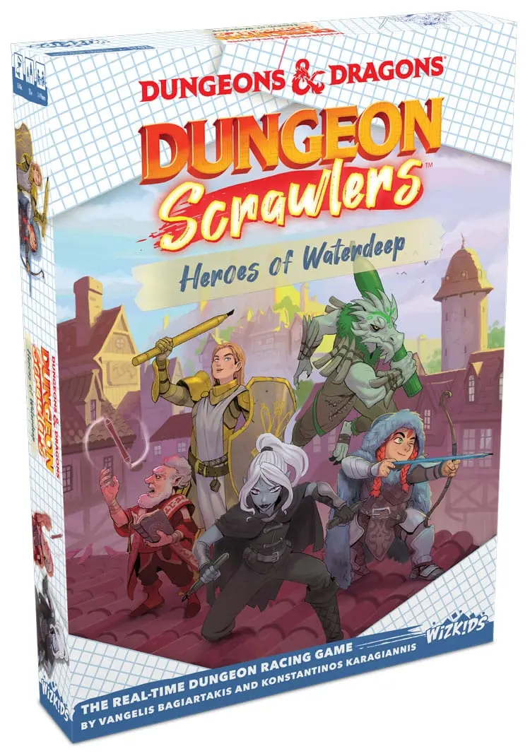 Dungeons & Dragons: Dungeon Scrawlers - Heroes of Waterdeep Strategická Hra *Anglická Verze* fotografii produktu