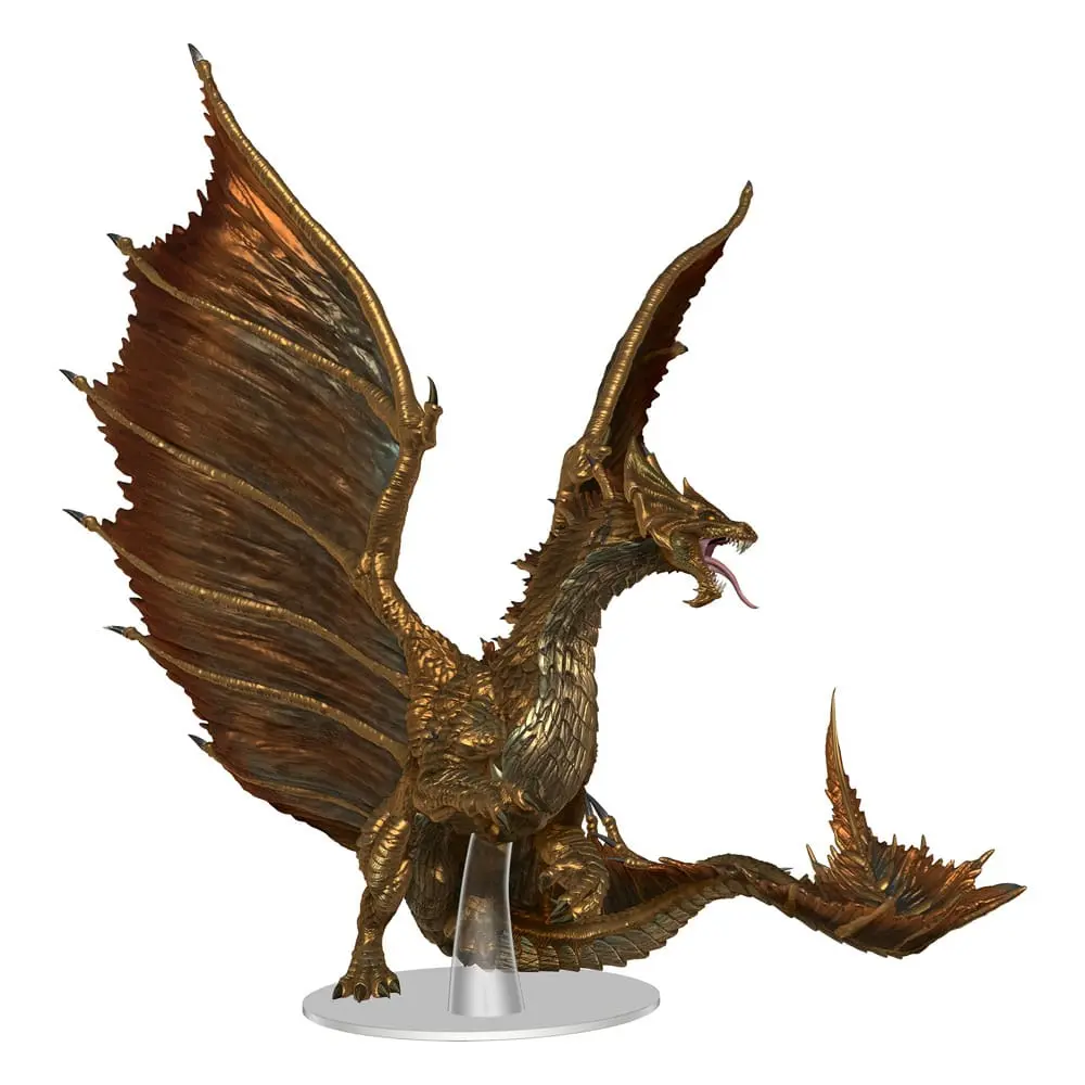 Dungeons & Dragons Frameworks Miniature Model Kit Sestavitelný Model Dospělý Brass Dragon fotografii produktu