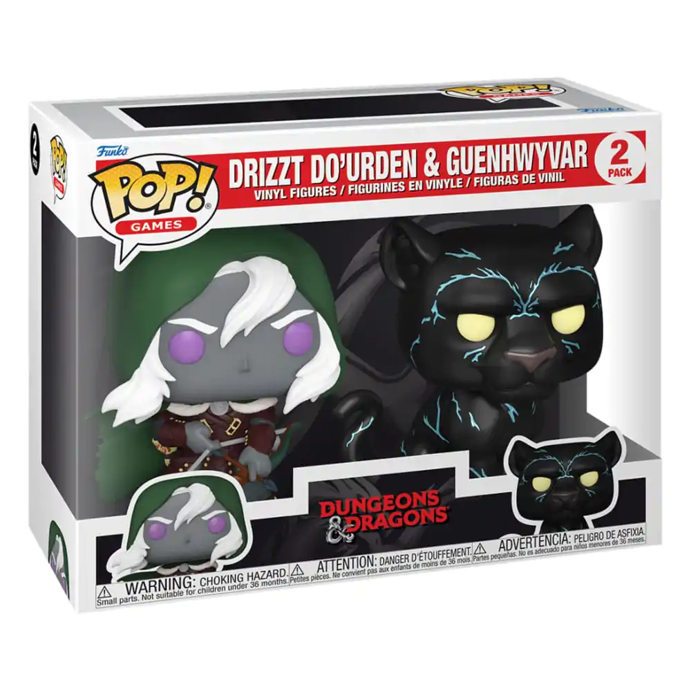 Dungeons & Dragons Funko POP! Movies vinylové figurky Drizzt & Guenhwyvar 2-balení 9 cm fotografii produktu