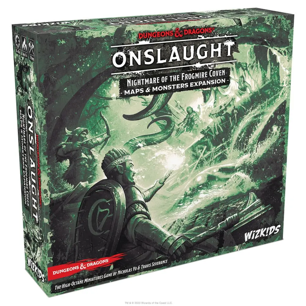 Dungeons & Dragons herní rozšíření Onslaught Nightmare of the Frogmire Coven - Maps & Monsters Expansion *Anglická verze* fotografii produktu
