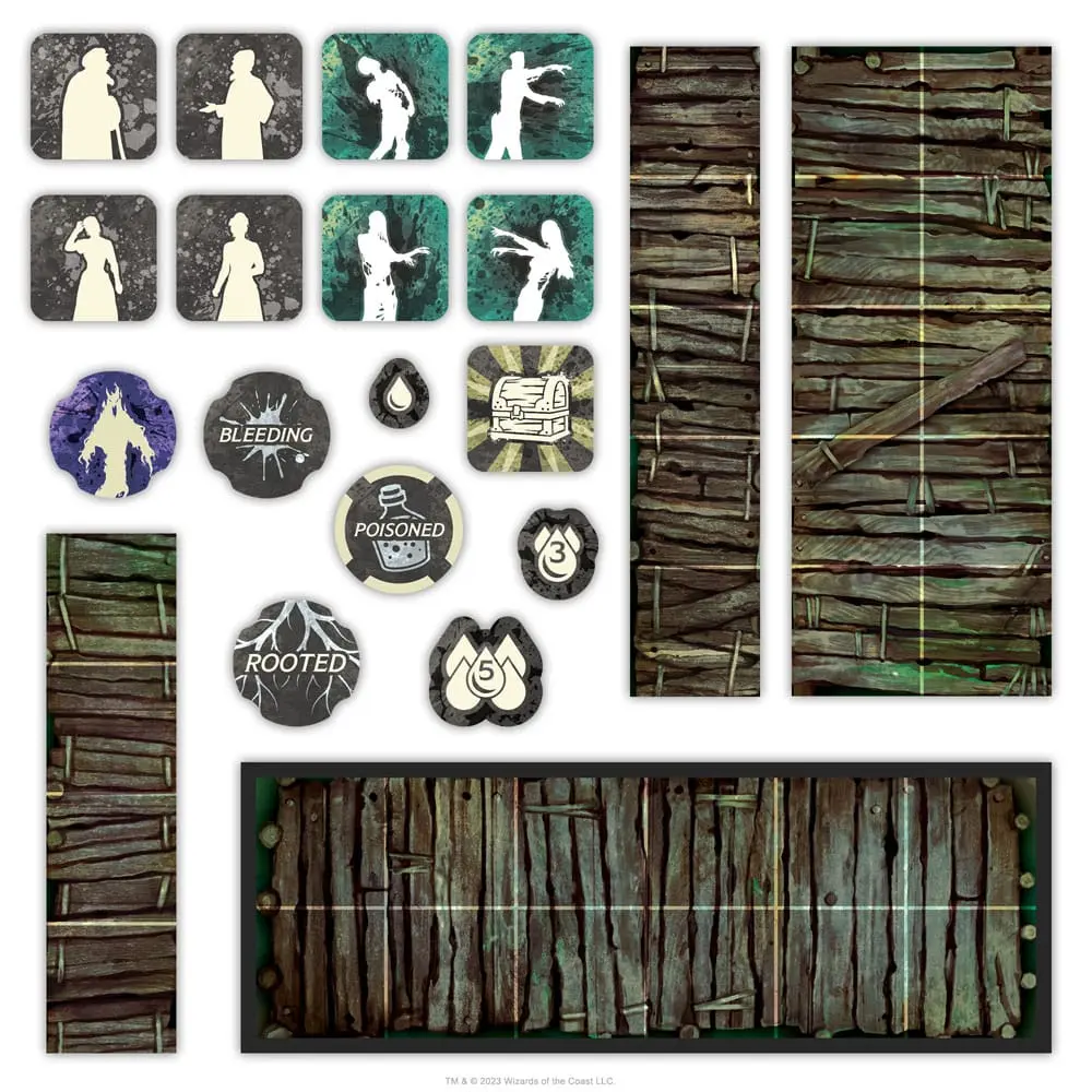 Dungeons & Dragons herní rozšíření Onslaught Nightmare of the Frogmire Coven - Maps & Monsters Expansion *Anglická verze* fotografii produktu