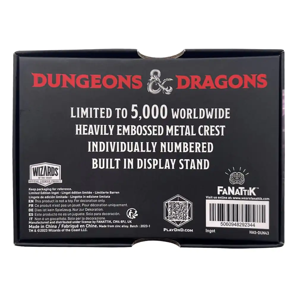 Dungeons & Dragons Ingot Mithral Hall Limitovaná edice fotografii produktu