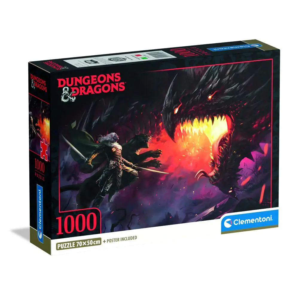 Dungeons & Dragons puzzle 1000 dílků fotografii produktu