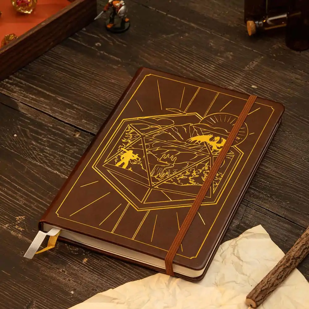 Dungeons & Dragons RPG zápisník 5e Brown fotografii produktu