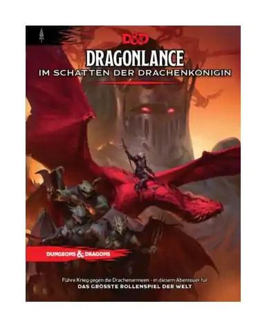 Dungeons & Dragons RPG Adventure Dragonlance: Im Schatten der Drachenkönigin german fotografii produktu