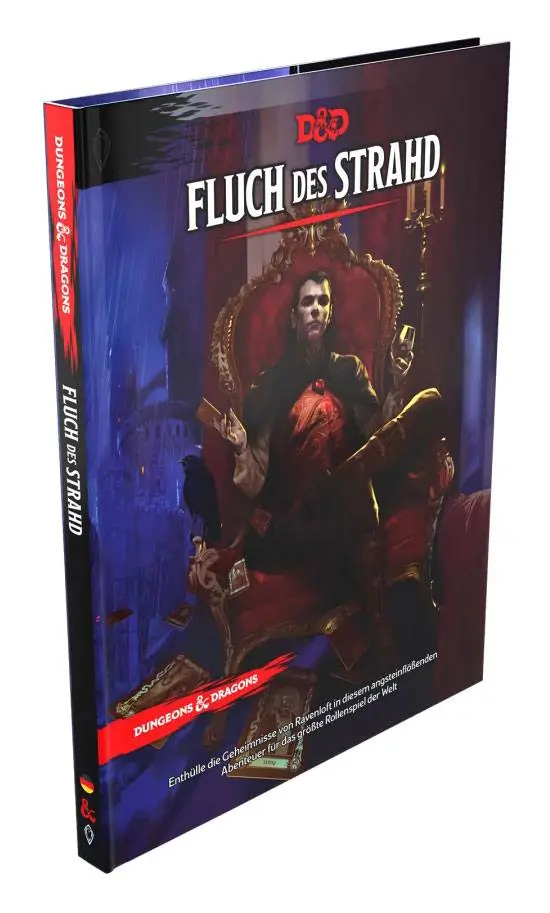 Dungeons & Dragons RPG Dobrodružství Fluch des Strahd german fotografii produktu