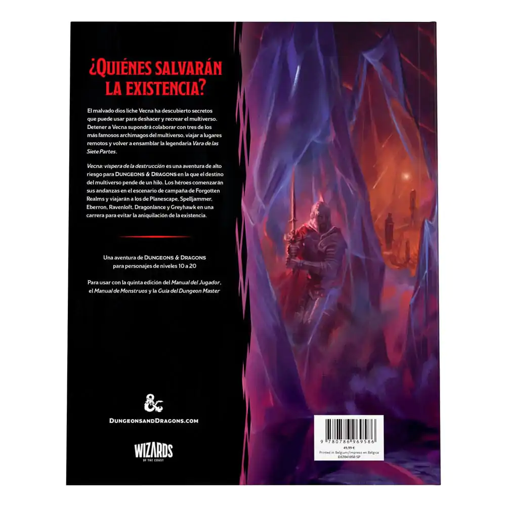 Dungeons & Dragons RPG Dobrodružství Vecna: Víspera de la Destrucción spanish fotografii produktu