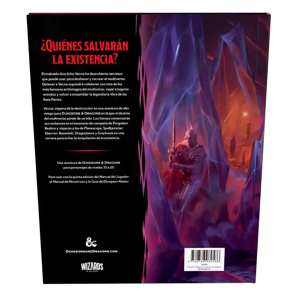 Dungeons & Dragons RPG Dobrodružství Vecna: Víspera de la Destrucción spanish fotografii produktu