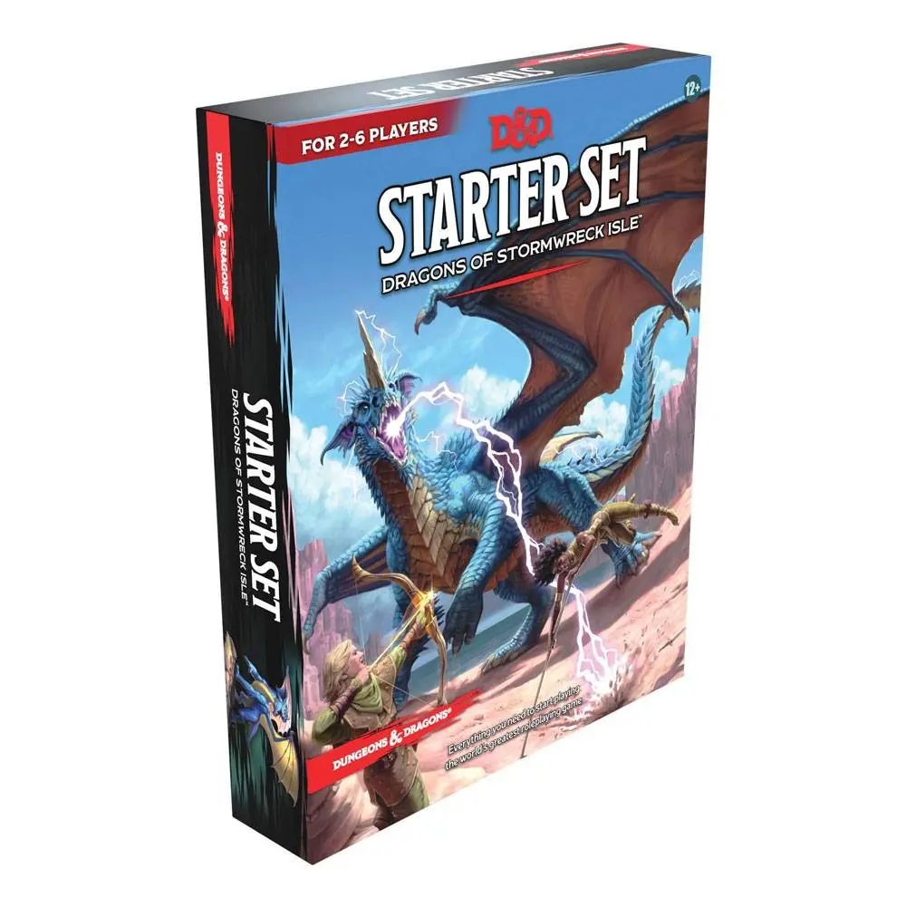 Dungeons & Dragons RPG Startovní sada: Dragons of Stormwreck Isle anglicky fotografii produktu