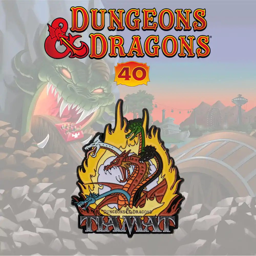 Dungeons & Dragons: Kreslený odznak 40. výročí Tiamat fotografii produktu