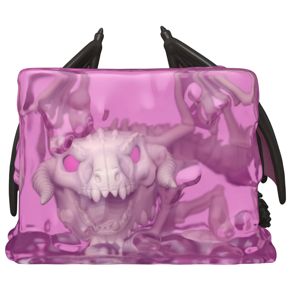Dungeons and Dragons Funko POP! Deluxe Animation vinylová figurka Slizová kostka s Dracolichem (GR) (GW) Exclusive Edition 9 cm fotografii produktu