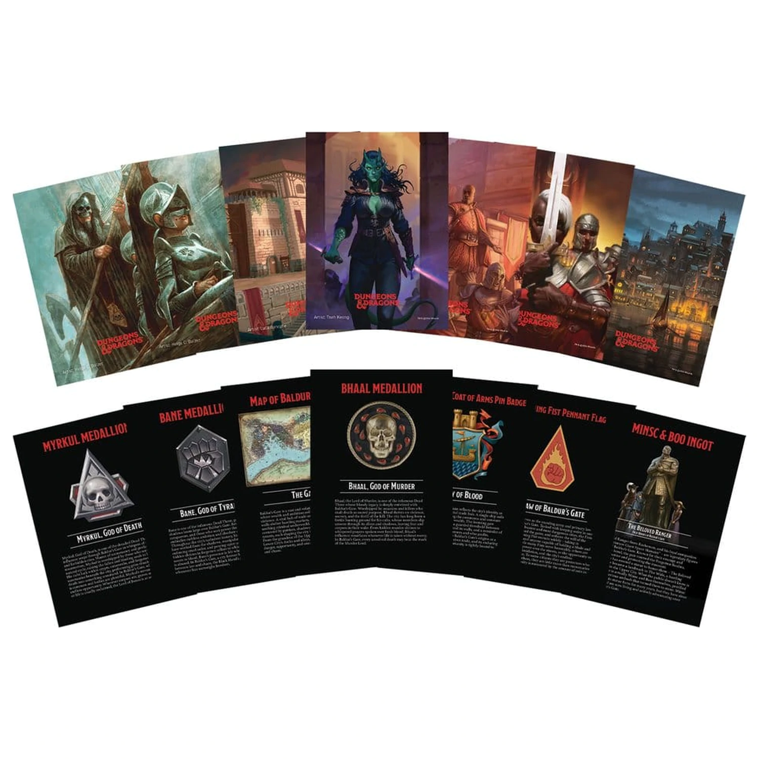 Dungeons & Dragons Dárková sada Baldur's Gate Collector's Set Limitovaná edice fotografii produktu