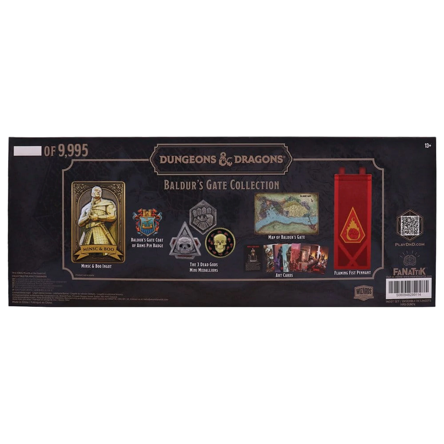 Dungeons & Dragons Dárková sada Baldur's Gate Collector's Set Limitovaná edice fotografii produktu