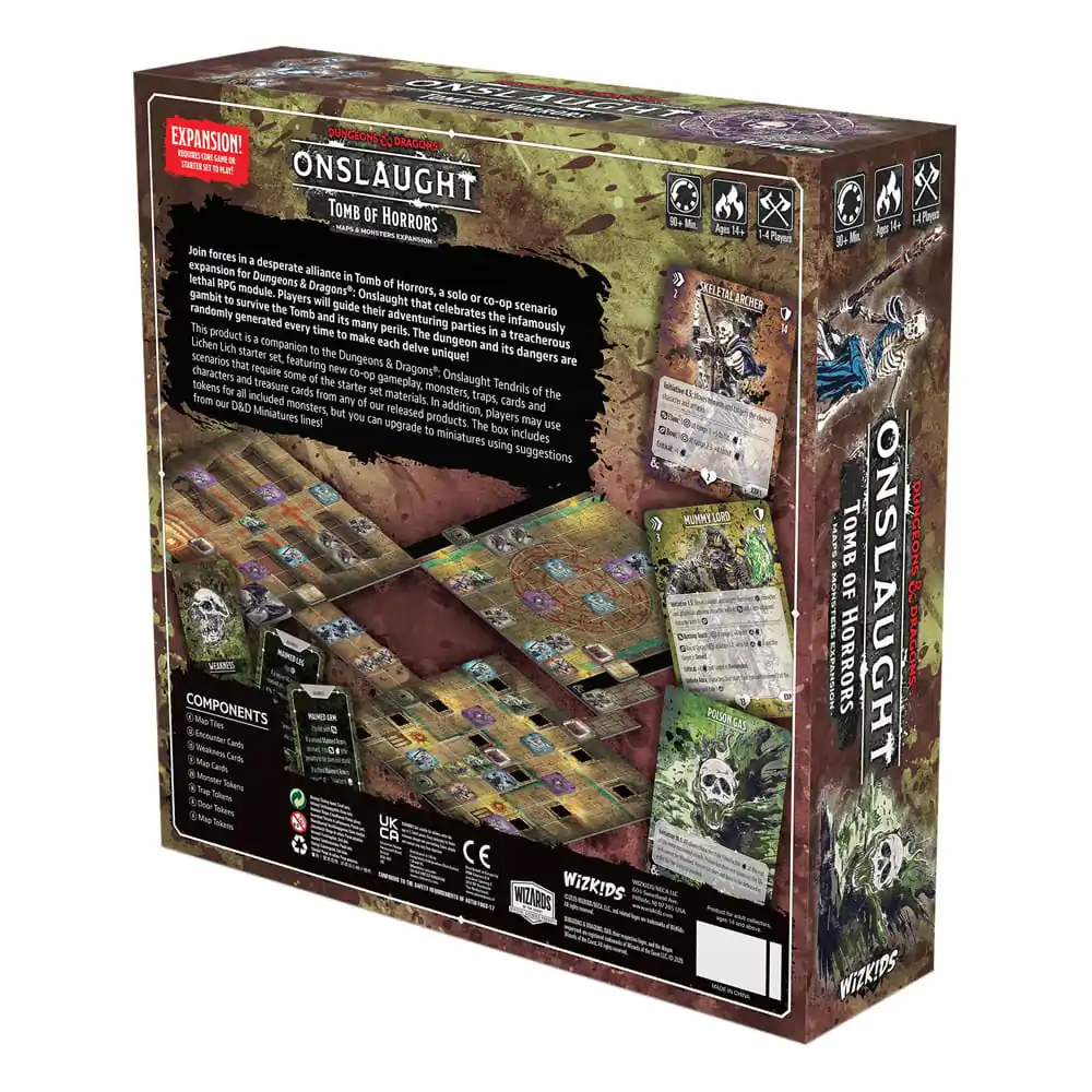 Dungeons & Dragons herní rozšíření Onslaught Tomb of Horrors - Rozšíření map a příšer Anglická verze fotografii produktu