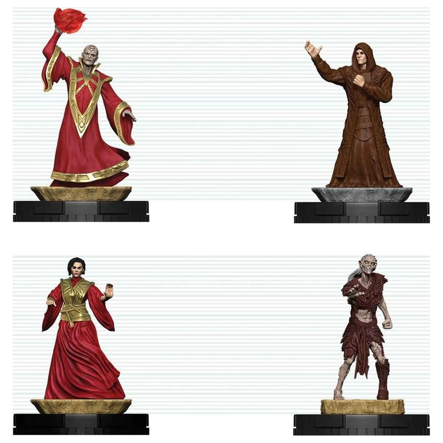 Dungeons & Dragons HeroClix 400: sada figurek Red Wizards of Thay fotografii produktu