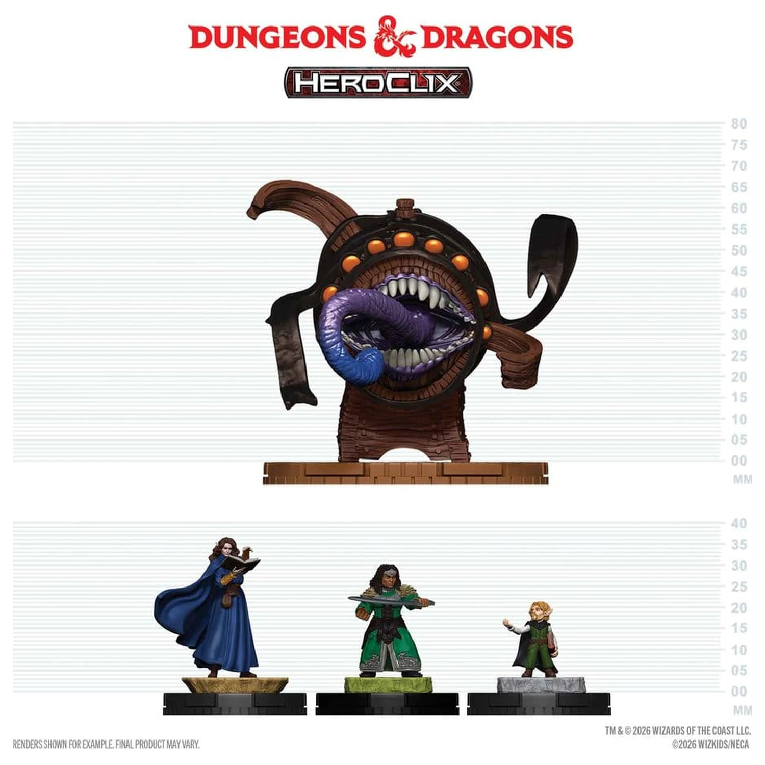 Dungeons & Dragons HeroClix: Sada figurek Tavern Trouble 18 cm fotografii produktu
