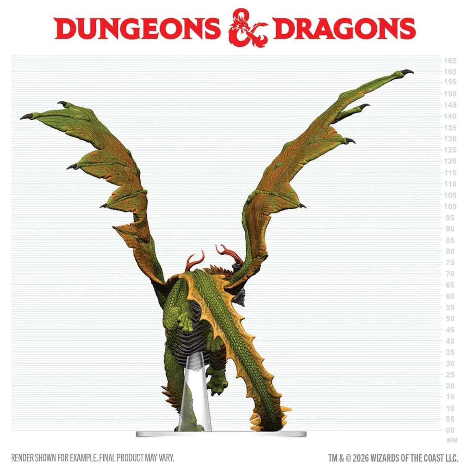 Dungeons & Dragons Icons of the Realms předbarvené miniatury dospělého ducha draka 24 cm fotografii produktu