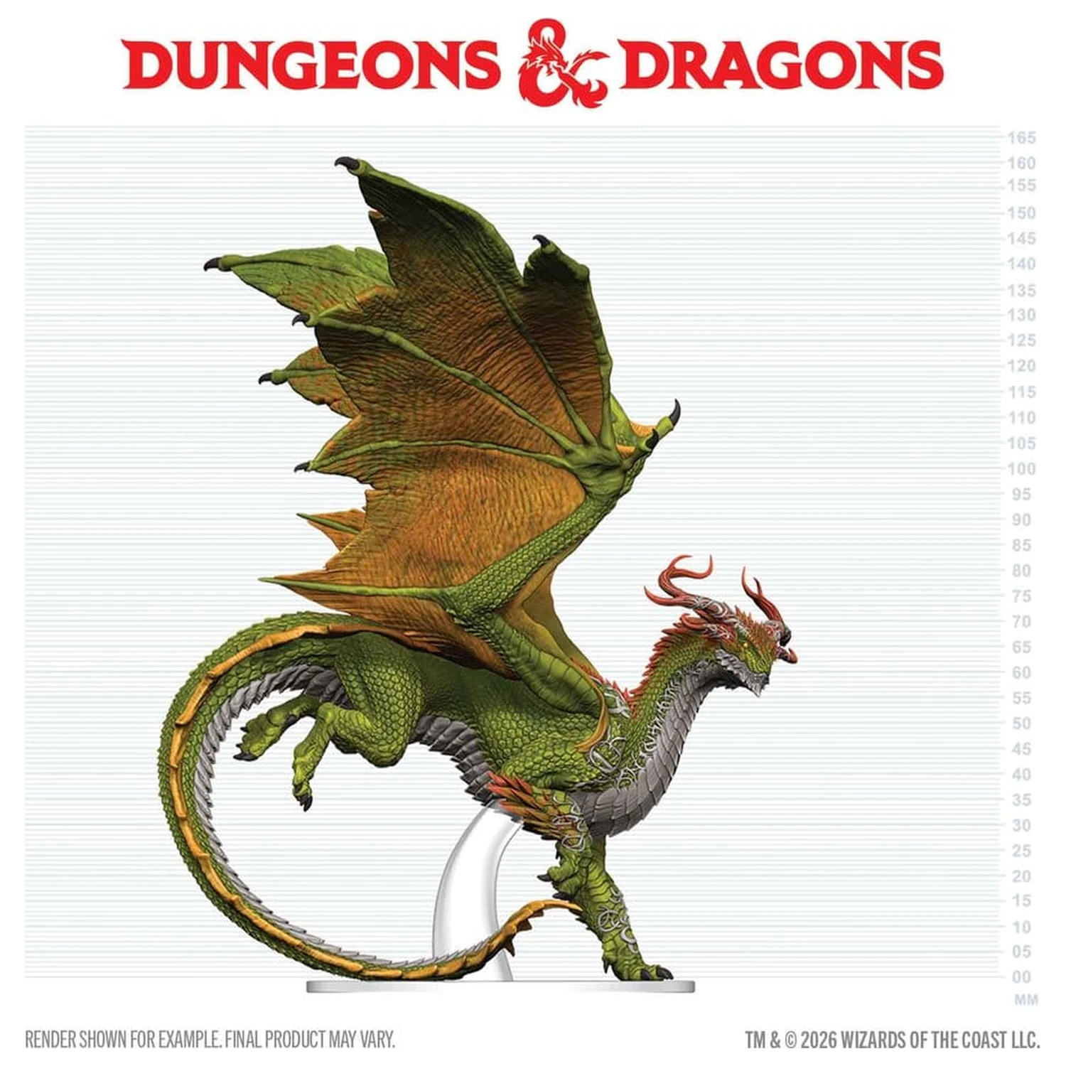 Dungeons & Dragons Icons of the Realms předbarvené miniatury dospělého ducha draka 24 cm fotografii produktu