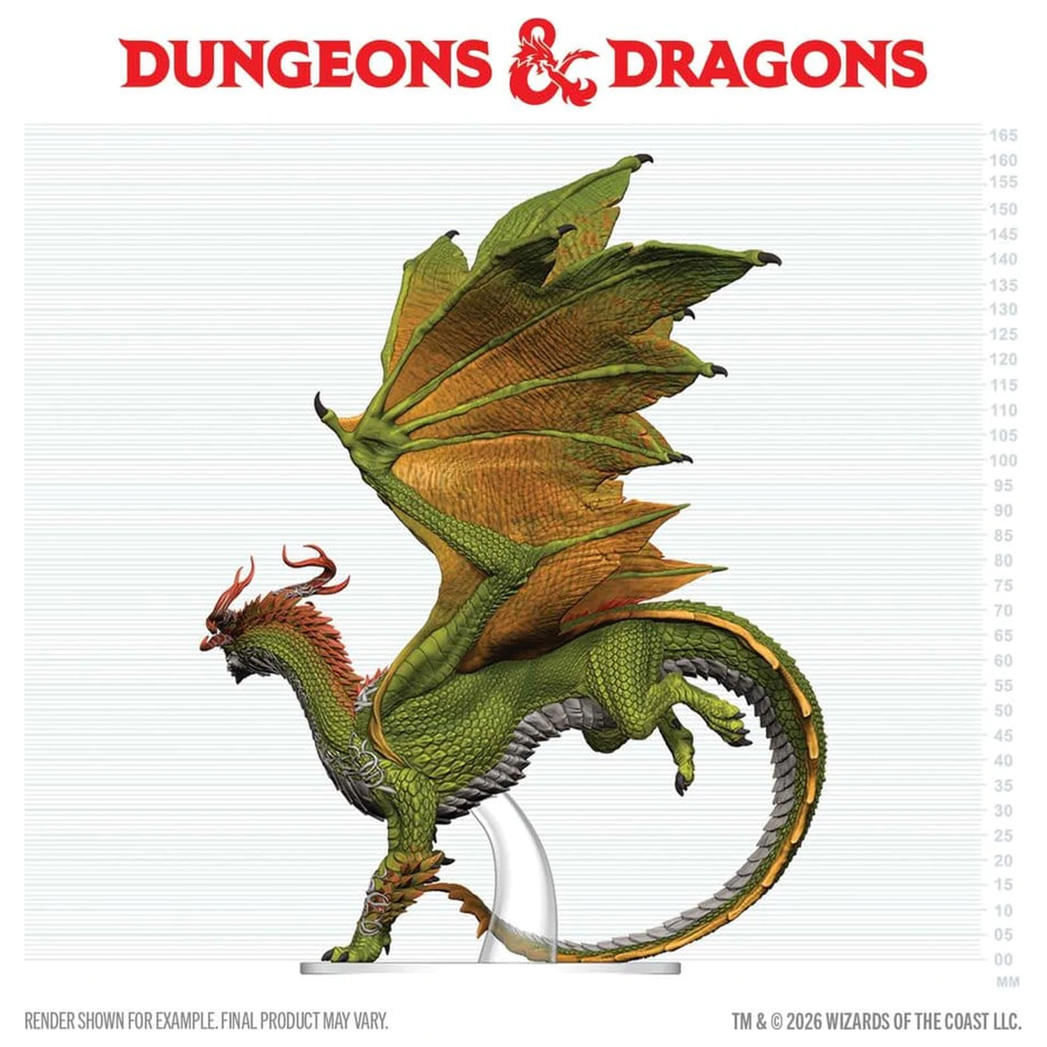 Dungeons & Dragons Icons of the Realms předbarvené miniatury dospělého ducha draka 24 cm fotografii produktu