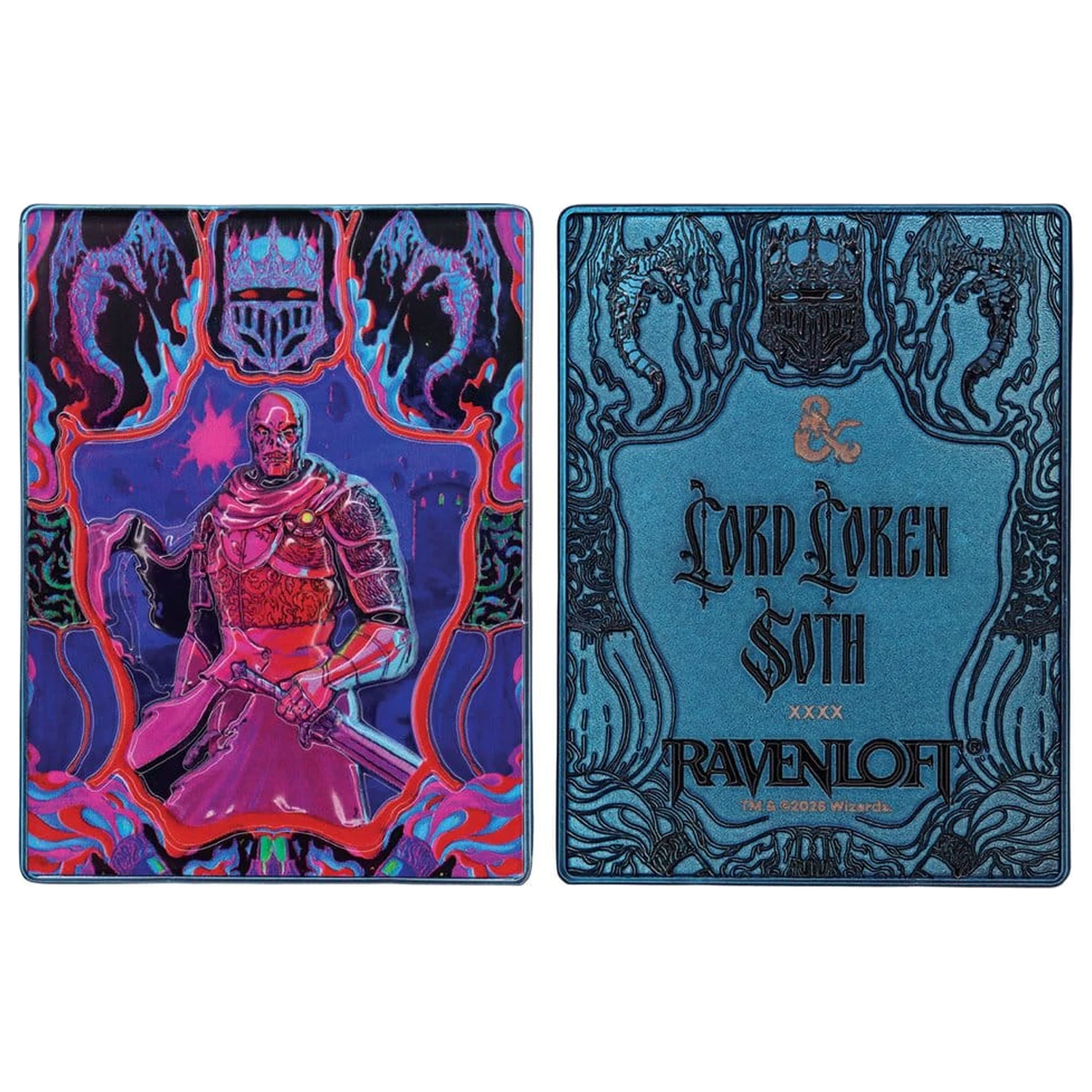 Dungeons & Dragons Sada tří slitků Ravenloft Darklord Ingots Limited Edition fotografii produktu