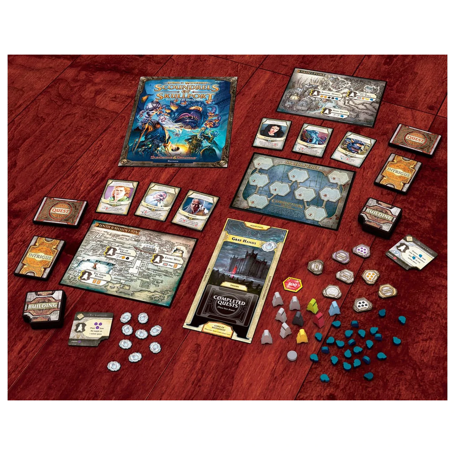 Dungeons & Dragons desková hra Lords of Waterdeep: Scoundrels of Skullport Rozšíření Anglická verze fotografii produktu