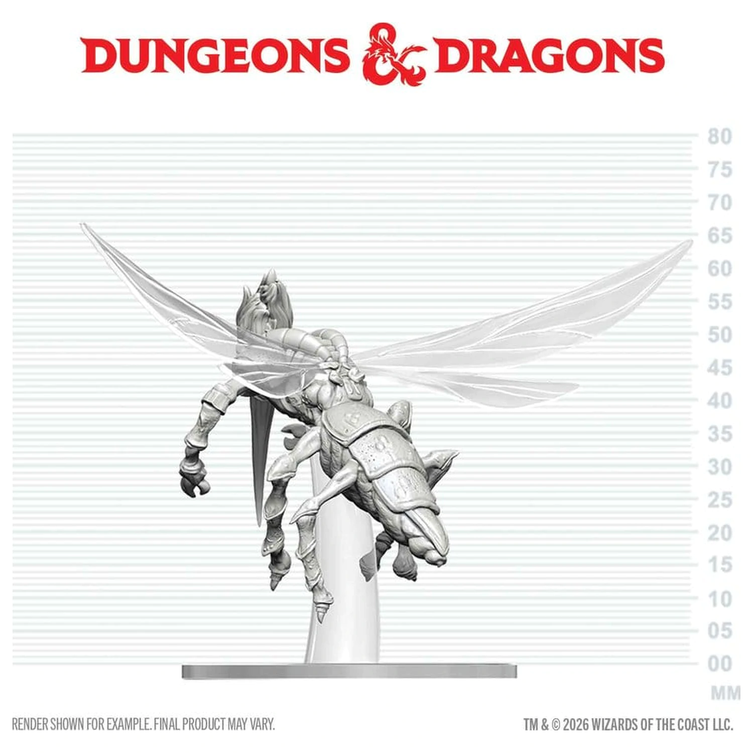 Dungeons & Dragons Nolzur's Marvelous Miniatures Nenabarvená Miniatura Chasme 17 cm fotografii produktu