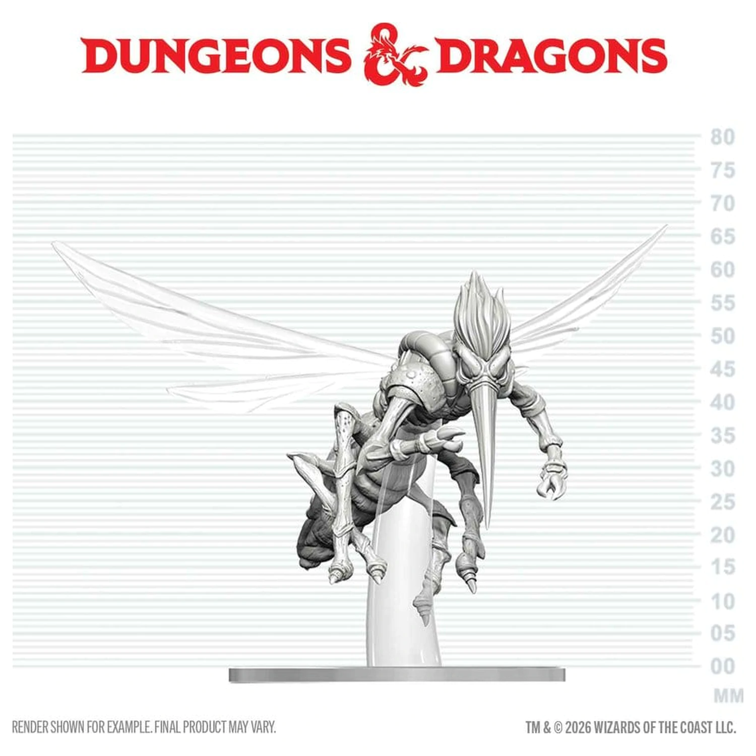 Dungeons & Dragons Nolzur's Marvelous Miniatures Nenabarvená Miniatura Chasme 17 cm fotografii produktu