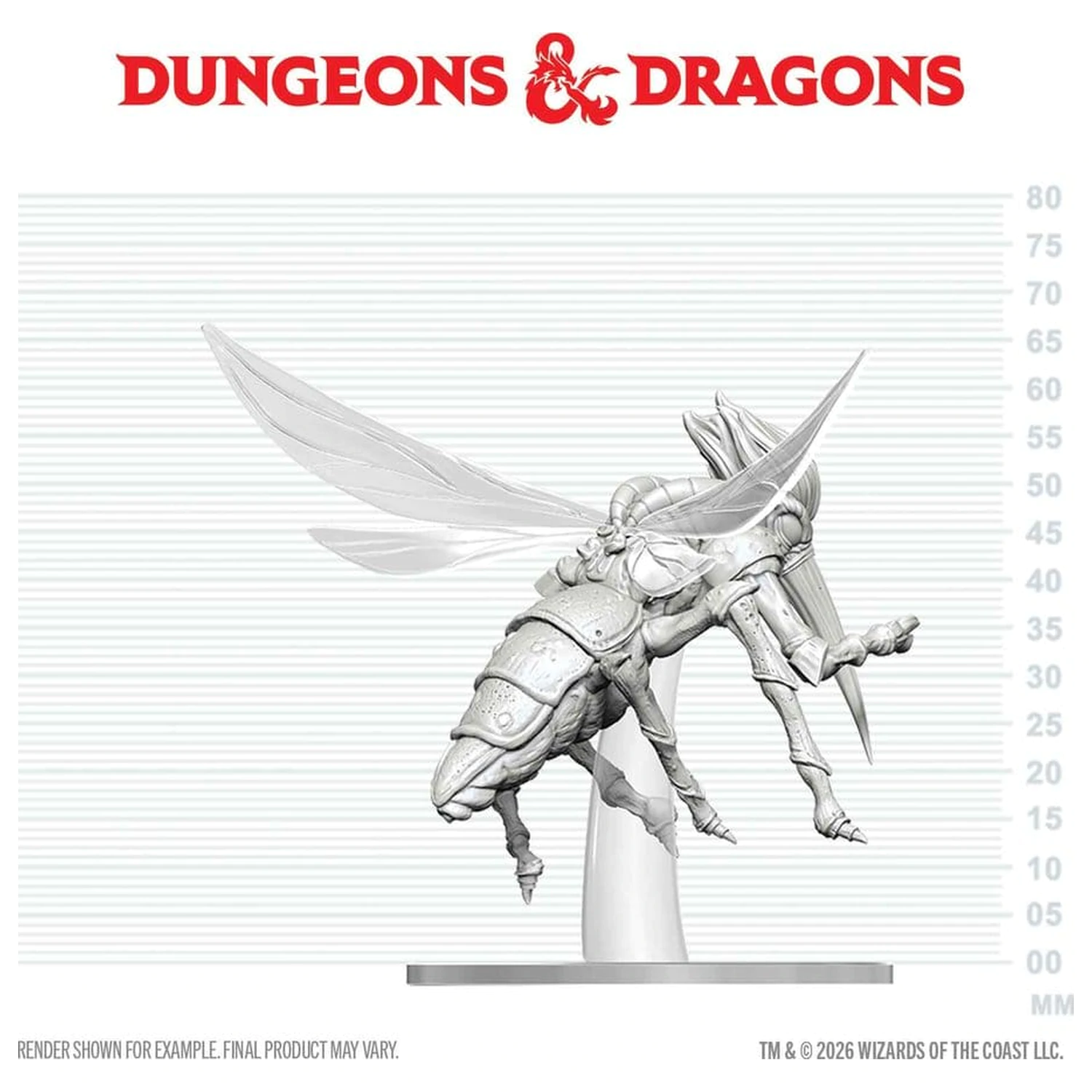 Dungeons & Dragons Nolzur's Marvelous Miniatures Nenabarvená Miniatura Chasme 17 cm fotografii produktu