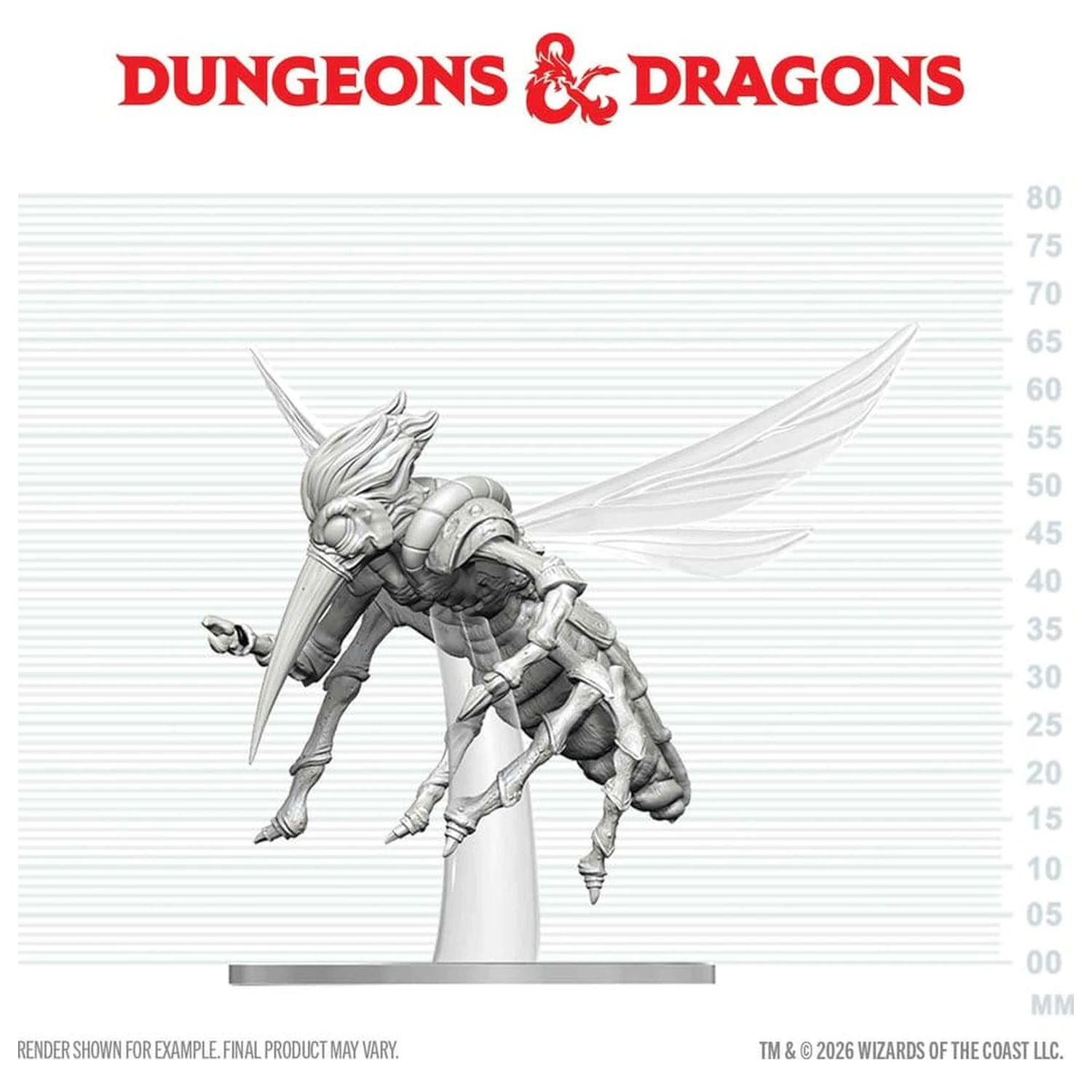 Dungeons & Dragons Nolzur's Marvelous Miniatures Nenabarvená Miniatura Chasme 17 cm fotografii produktu