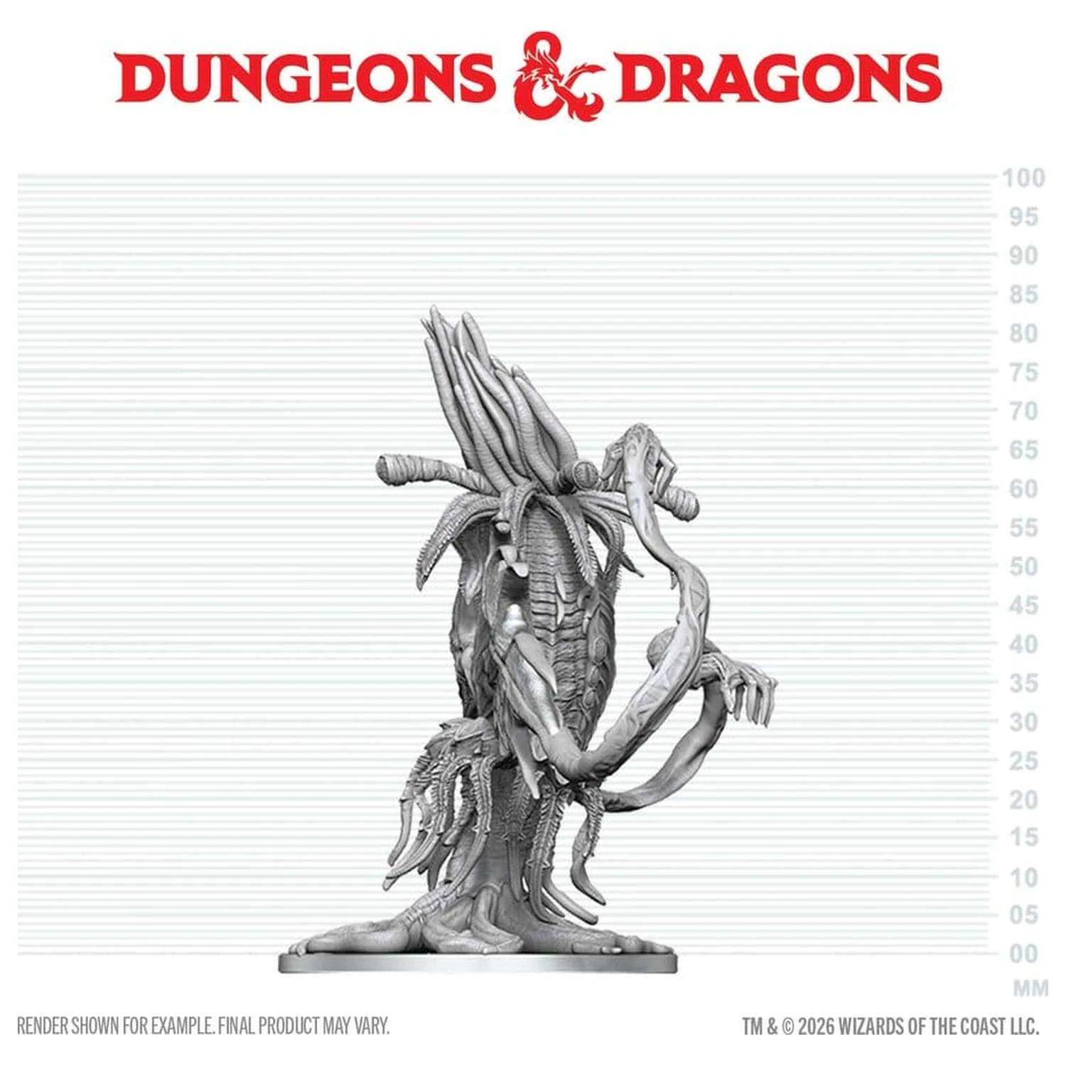 Dungeons & Dragons Nolzur's Marvelous Miniatures Nenabarvená Miniatura Elder Thing 20 cm fotografii produktu