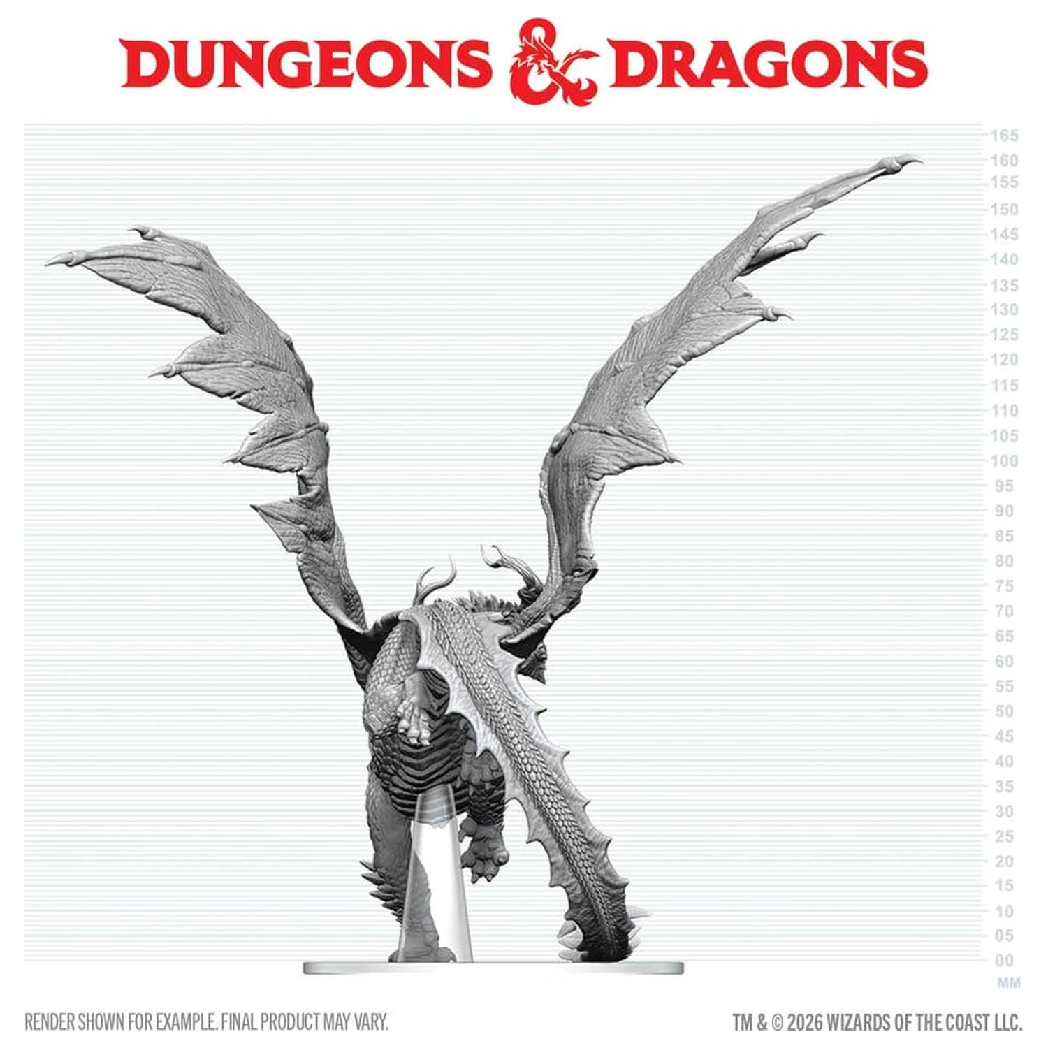 Dungeons & Dragons Nolzur's Marvelous Miniatures Nenabarvená miniatura Dospělý Duch Draka 24 cm fotografii produktu