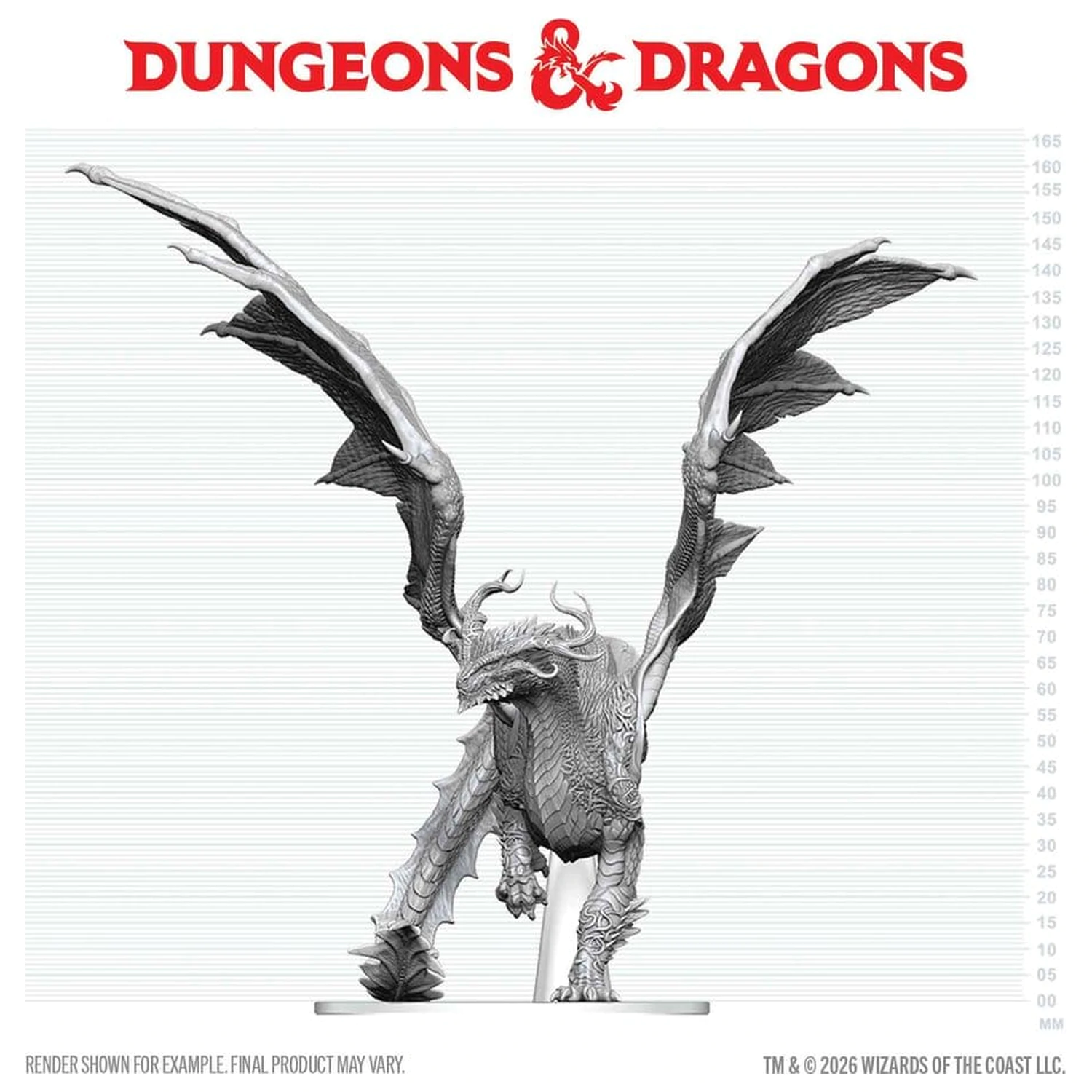 Dungeons & Dragons Nolzur's Marvelous Miniatures Nenabarvená miniatura Dospělý Duch Draka 24 cm fotografii produktu