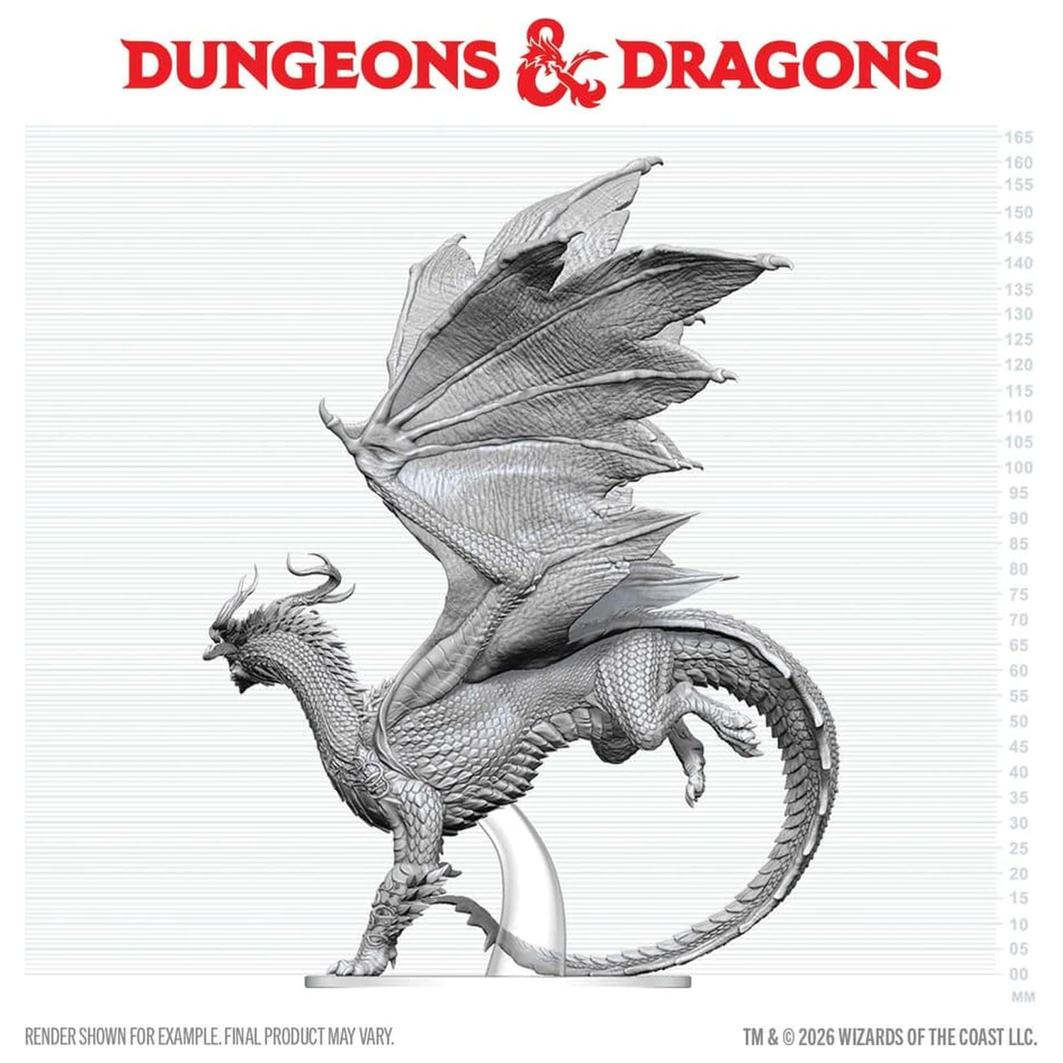 Dungeons & Dragons Nolzur's Marvelous Miniatures Nenabarvená miniatura Dospělý Duch Draka 24 cm fotografii produktu