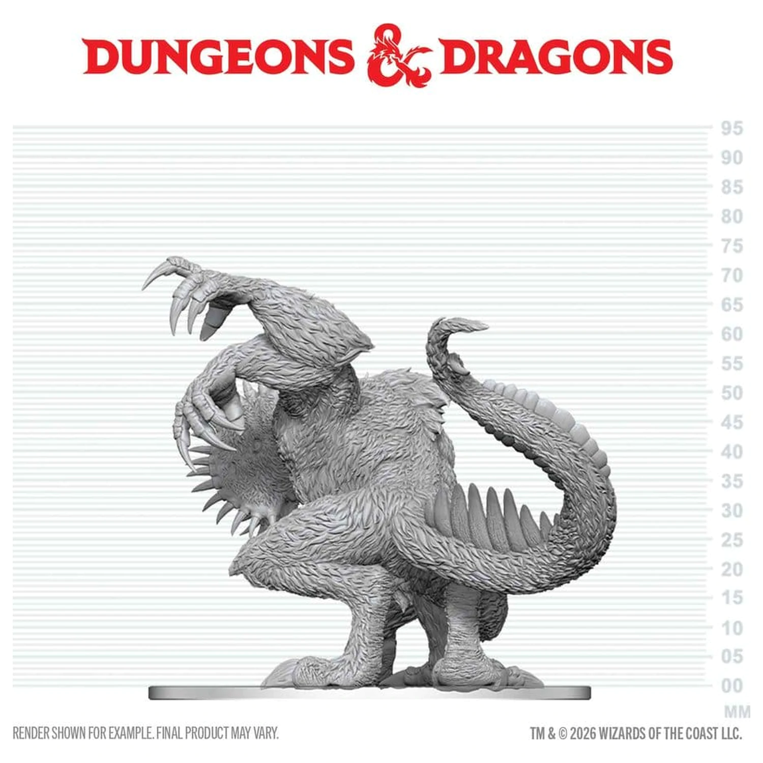 Dungeons & Dragons Nolzur's Marvelous Miniatures Nenabarvená miniatura Gug 20 cm fotografii produktu