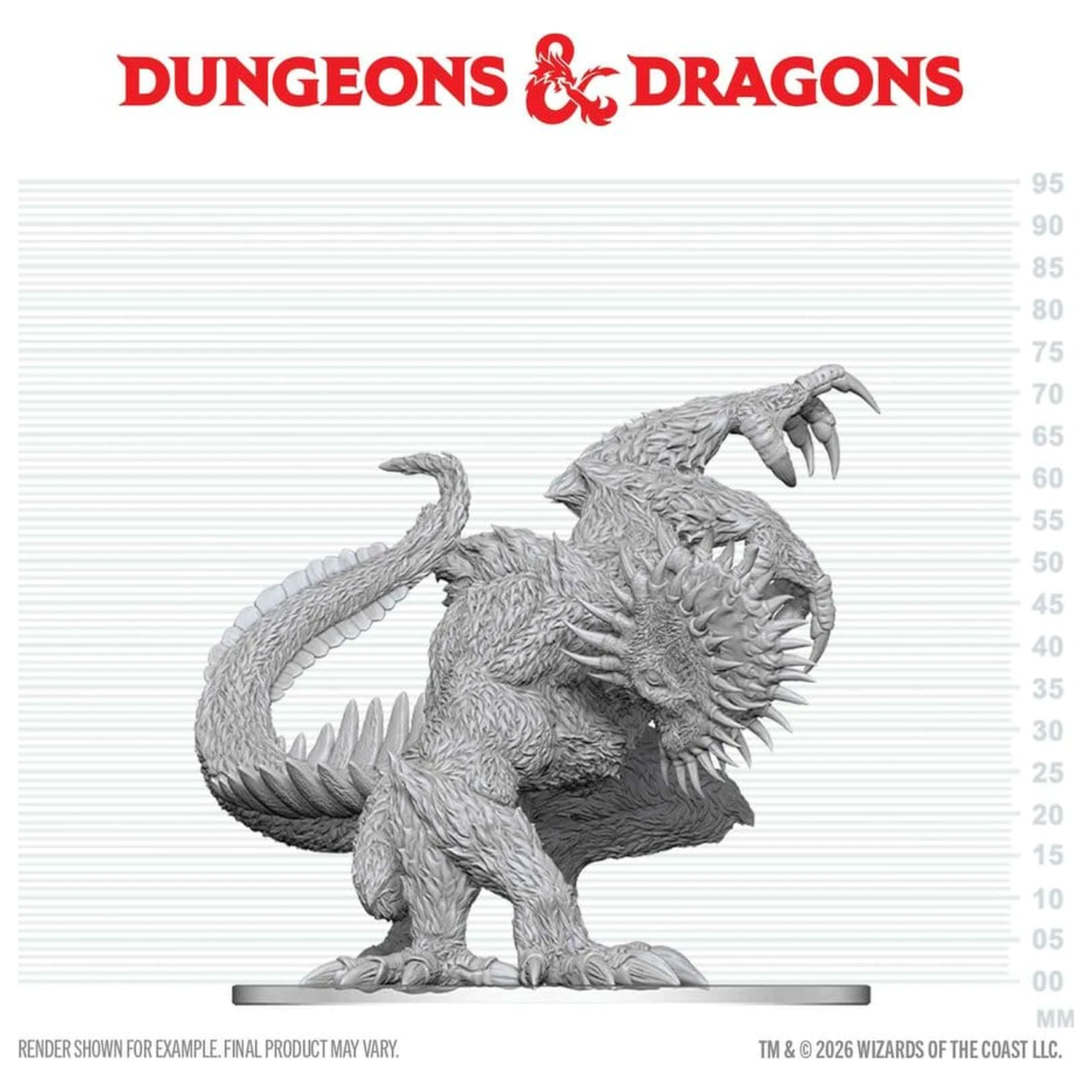 Dungeons & Dragons Nolzur's Marvelous Miniatures Nenabarvená miniatura Gug 20 cm fotografii produktu