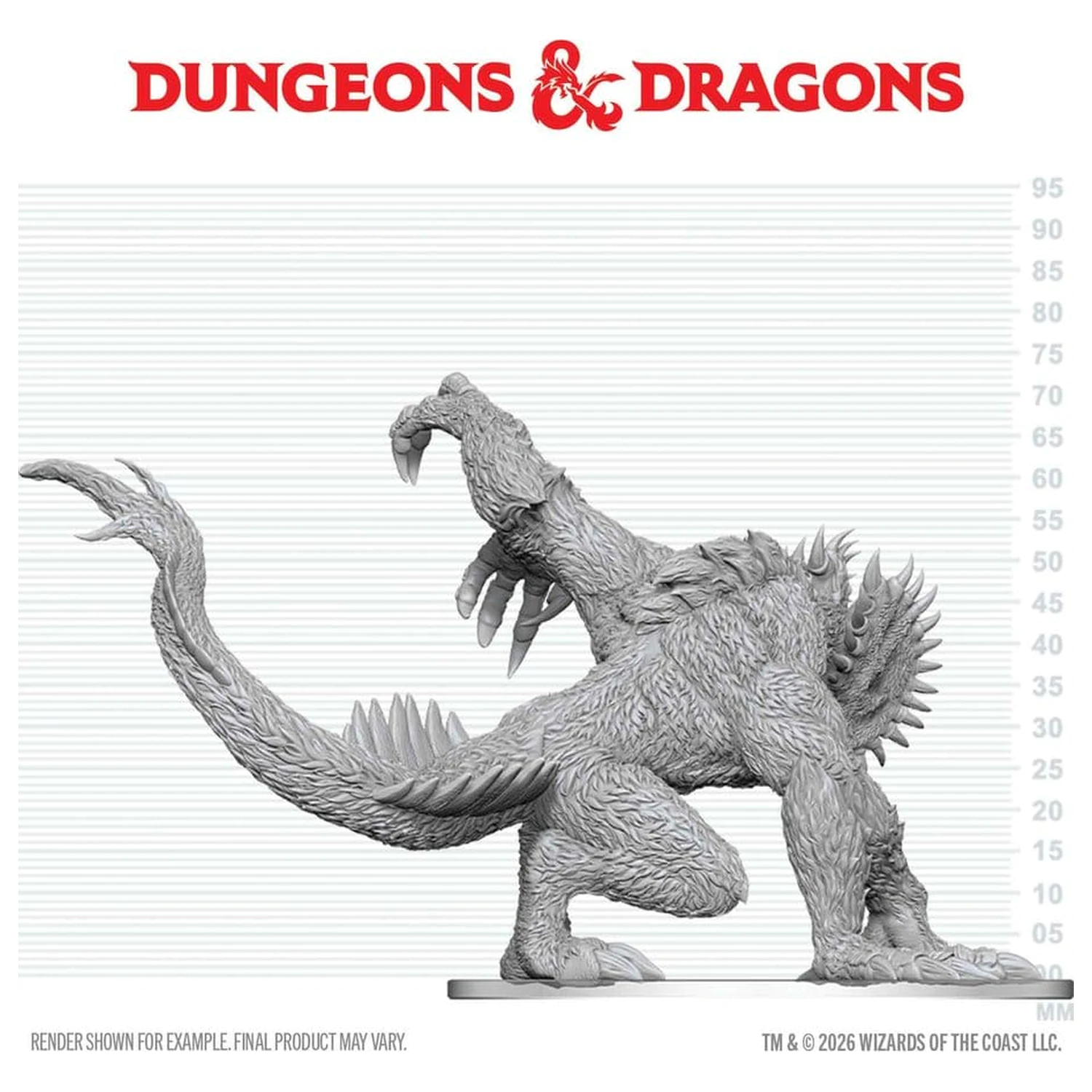 Dungeons & Dragons Nolzur's Marvelous Miniatures Nenabarvená miniatura Gug 20 cm fotografii produktu