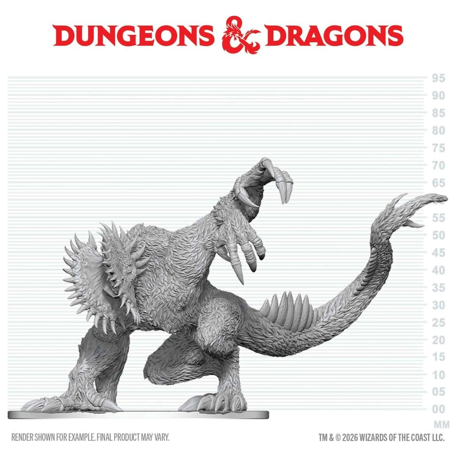 Dungeons & Dragons Nolzur's Marvelous Miniatures Nenabarvená miniatura Gug 20 cm fotografii produktu
