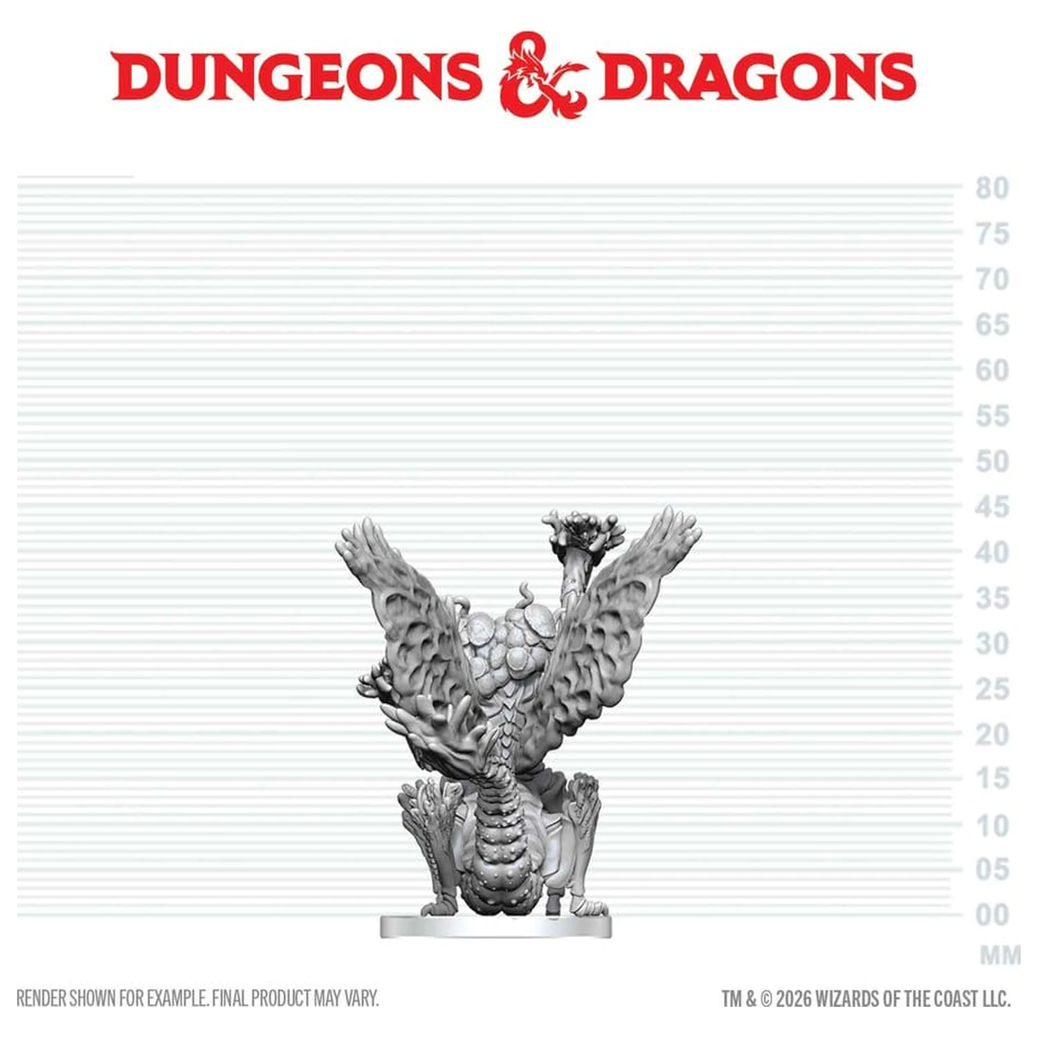 Dungeons & Dragons Nolzur's Marvelous Miniatures Nenabarvená Miniatura Mi-Go 14 cm fotografii produktu