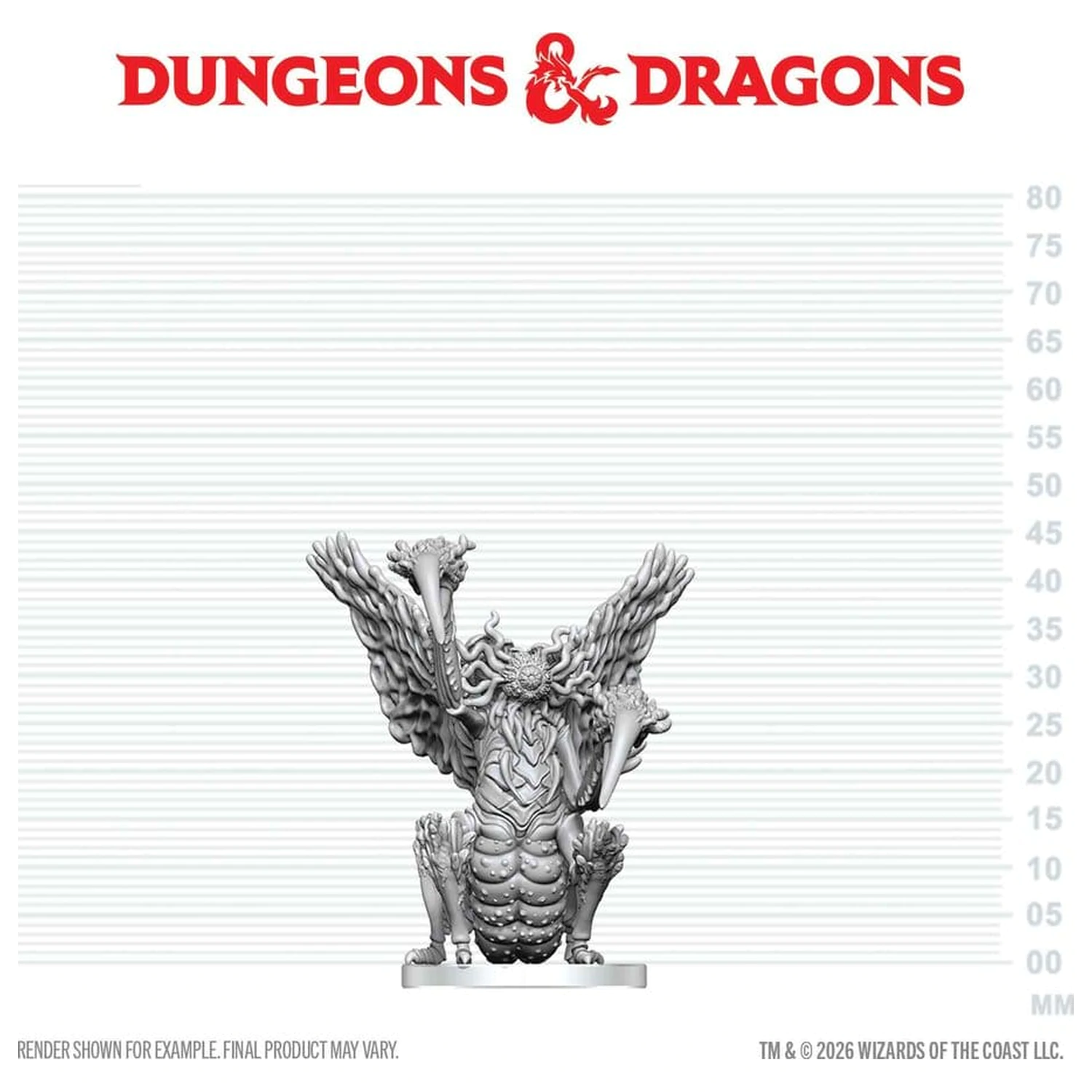 Dungeons & Dragons Nolzur's Marvelous Miniatures Nenabarvená Miniatura Mi-Go 14 cm fotografii produktu