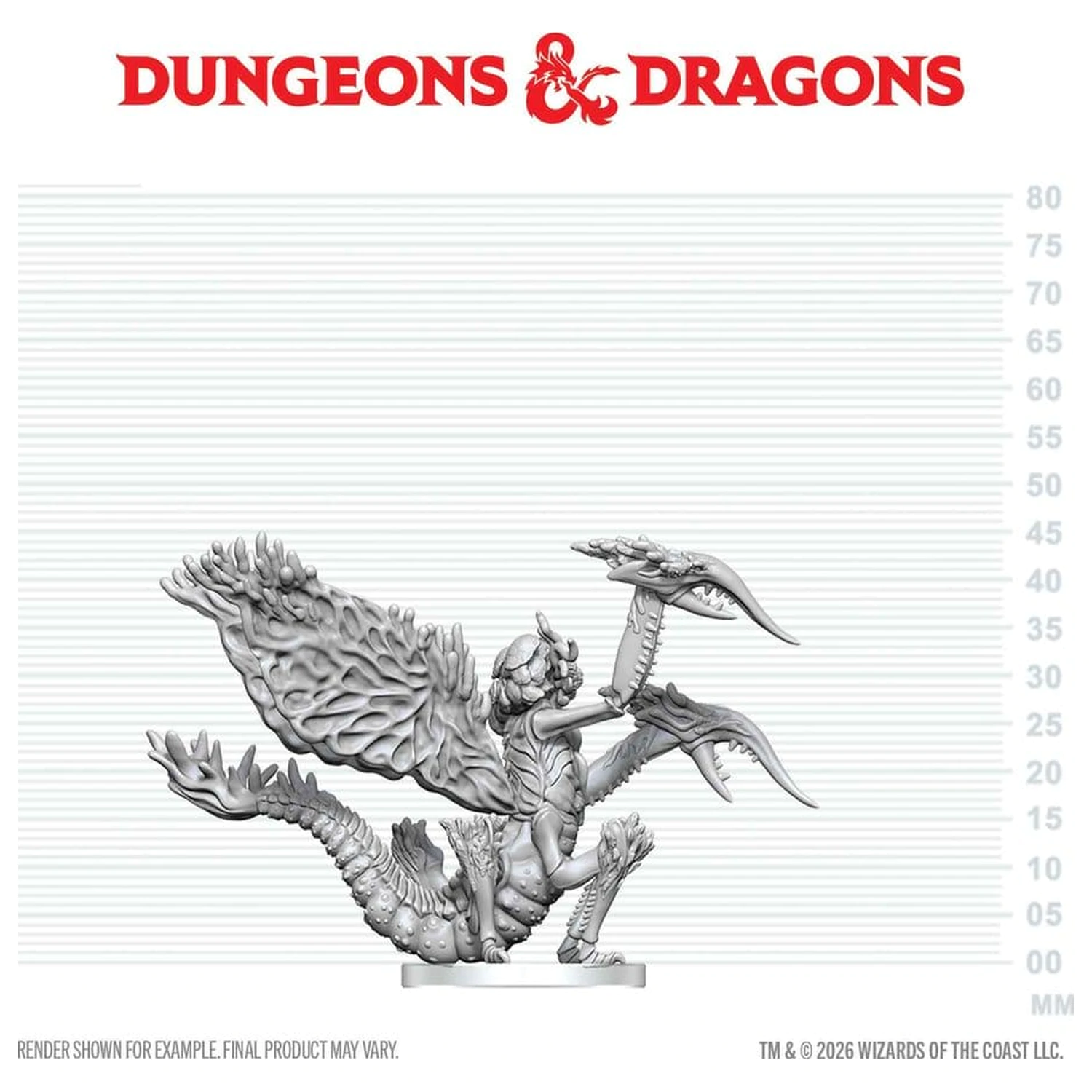Dungeons & Dragons Nolzur's Marvelous Miniatures Nenabarvená Miniatura Mi-Go 14 cm fotografii produktu