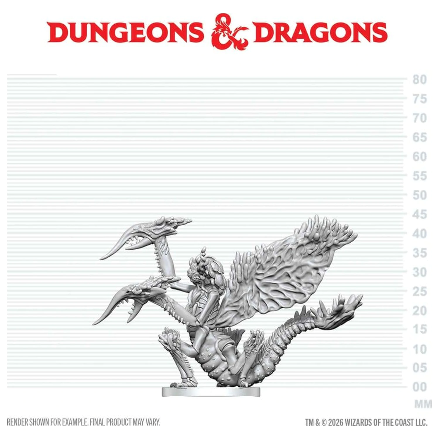 Dungeons & Dragons Nolzur's Marvelous Miniatures Nenabarvená Miniatura Mi-Go 14 cm fotografii produktu