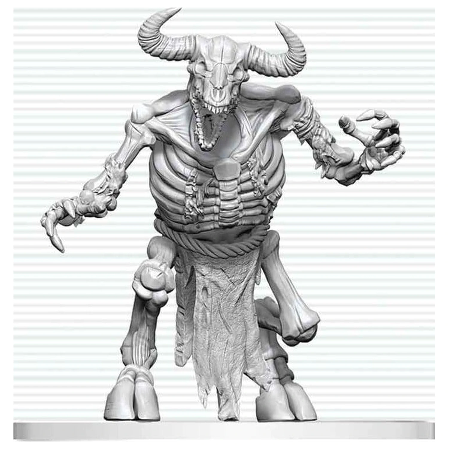 Dungeons & Dragons Nolzur's Marvelous Miniatures Nenabarvená Miniatura Kostra Minotaura 17 cm fotografii produktu