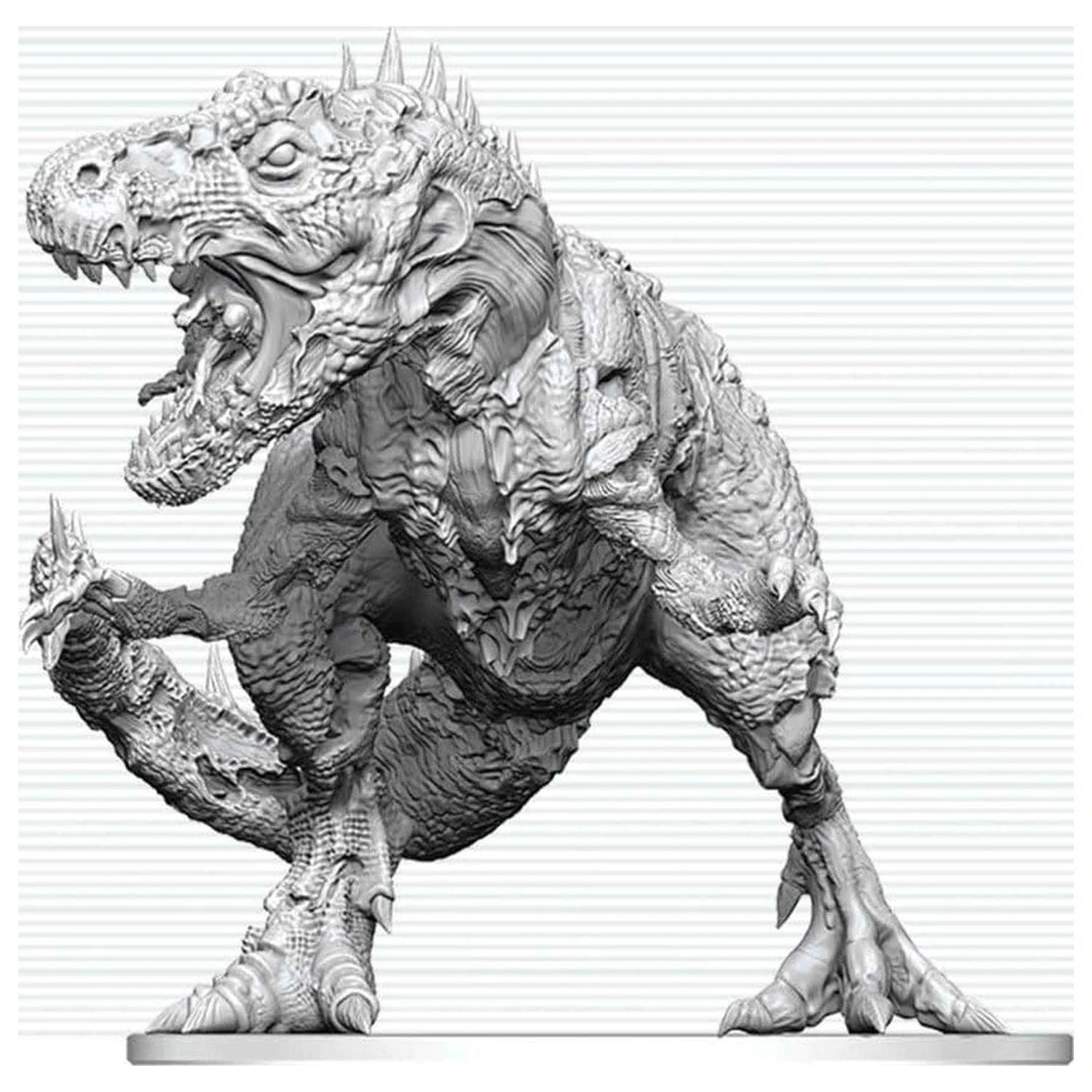 Dungeons & Dragons Nolzur's Marvelous Miniatures Nenabarvená miniatura Tyranosaurus Zombie 20 cm fotografii produktu