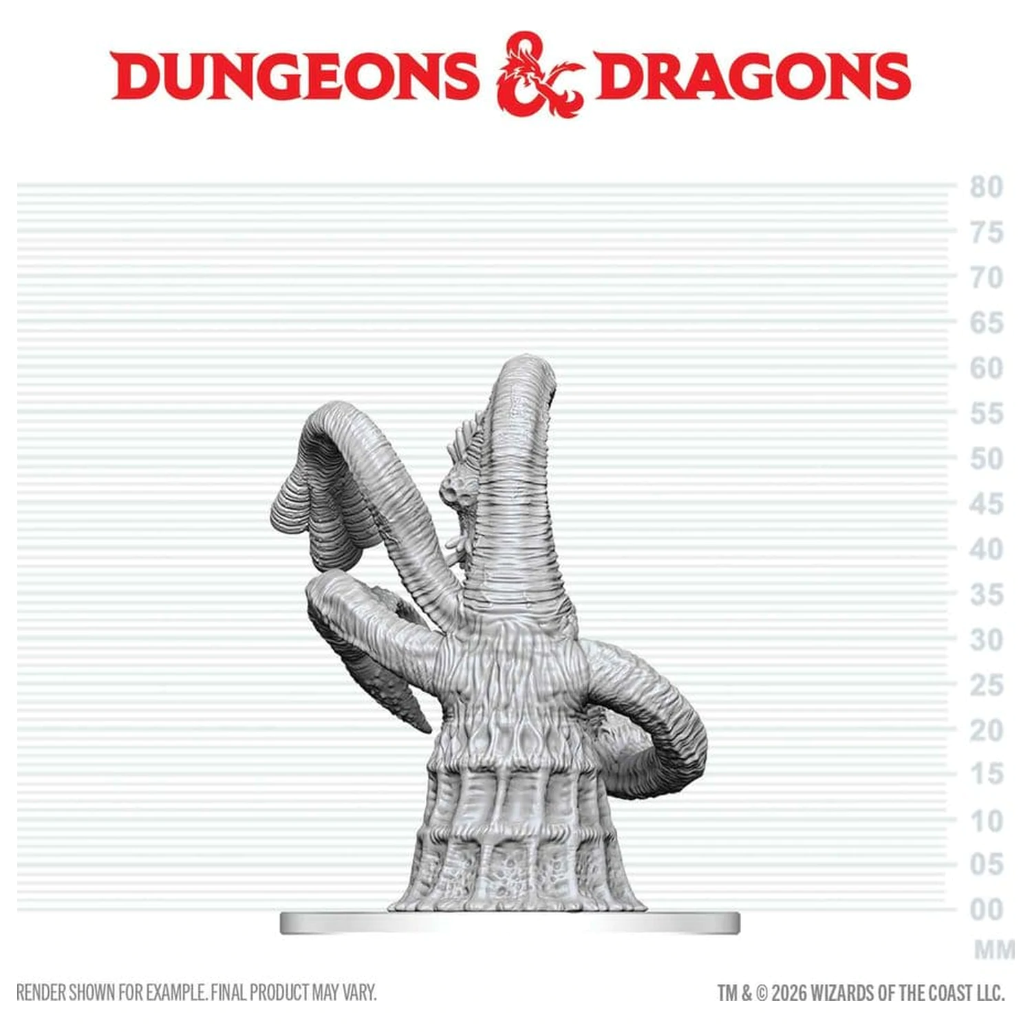 Dungeons & Dragons Nolzur's Marvelous Miniatures Nenabarvená miniatura Yithian 14 cm fotografii produktu