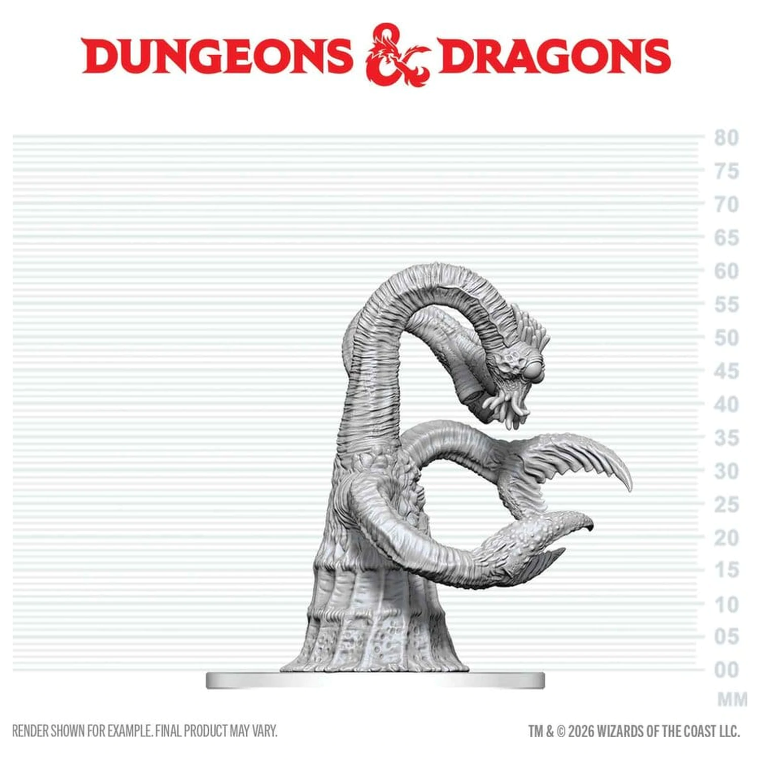 Dungeons & Dragons Nolzur's Marvelous Miniatures Nenabarvená miniatura Yithian 14 cm fotografii produktu