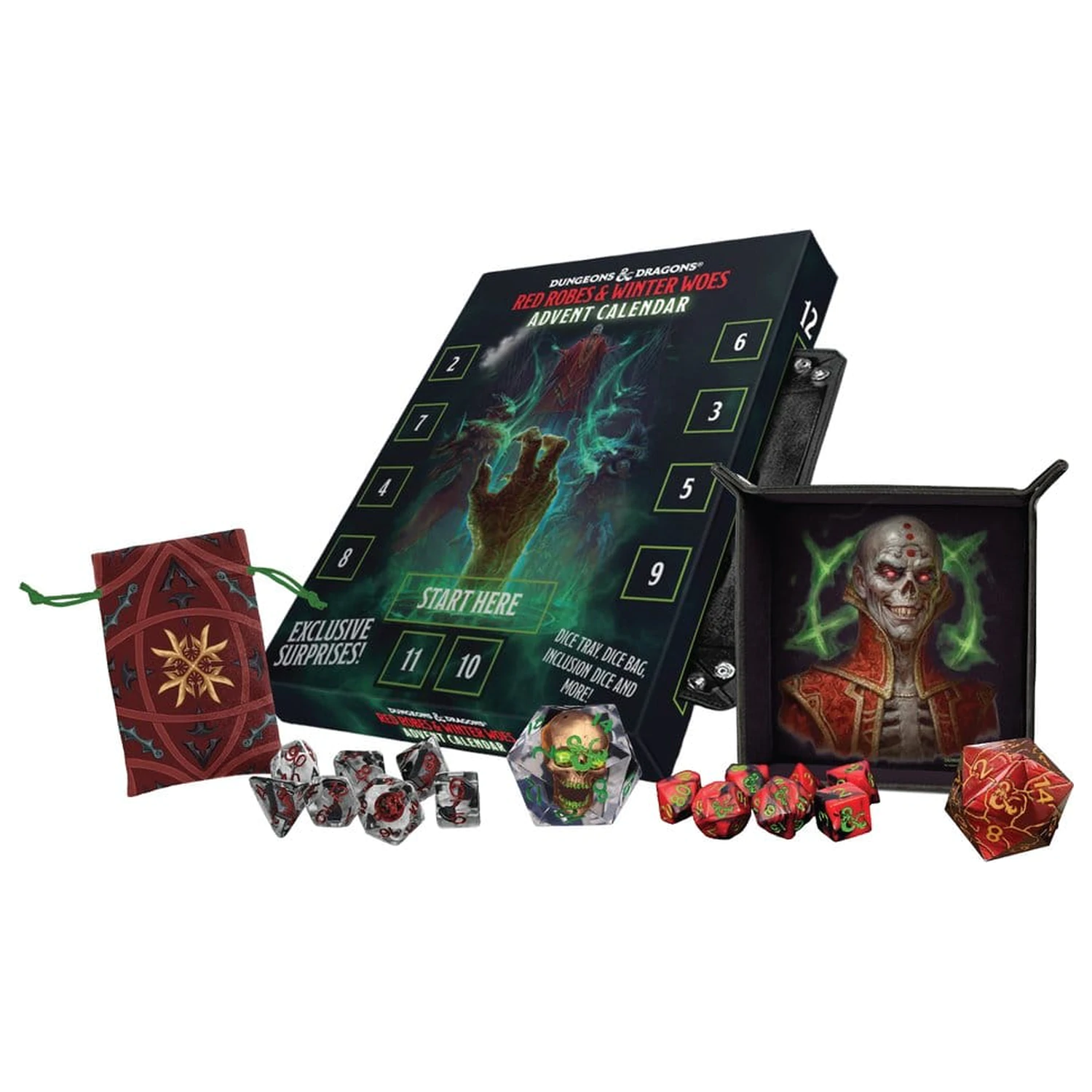 Dungeons & Dragons adventní kalendář Red Robes & Winter Woes fotografii produktu