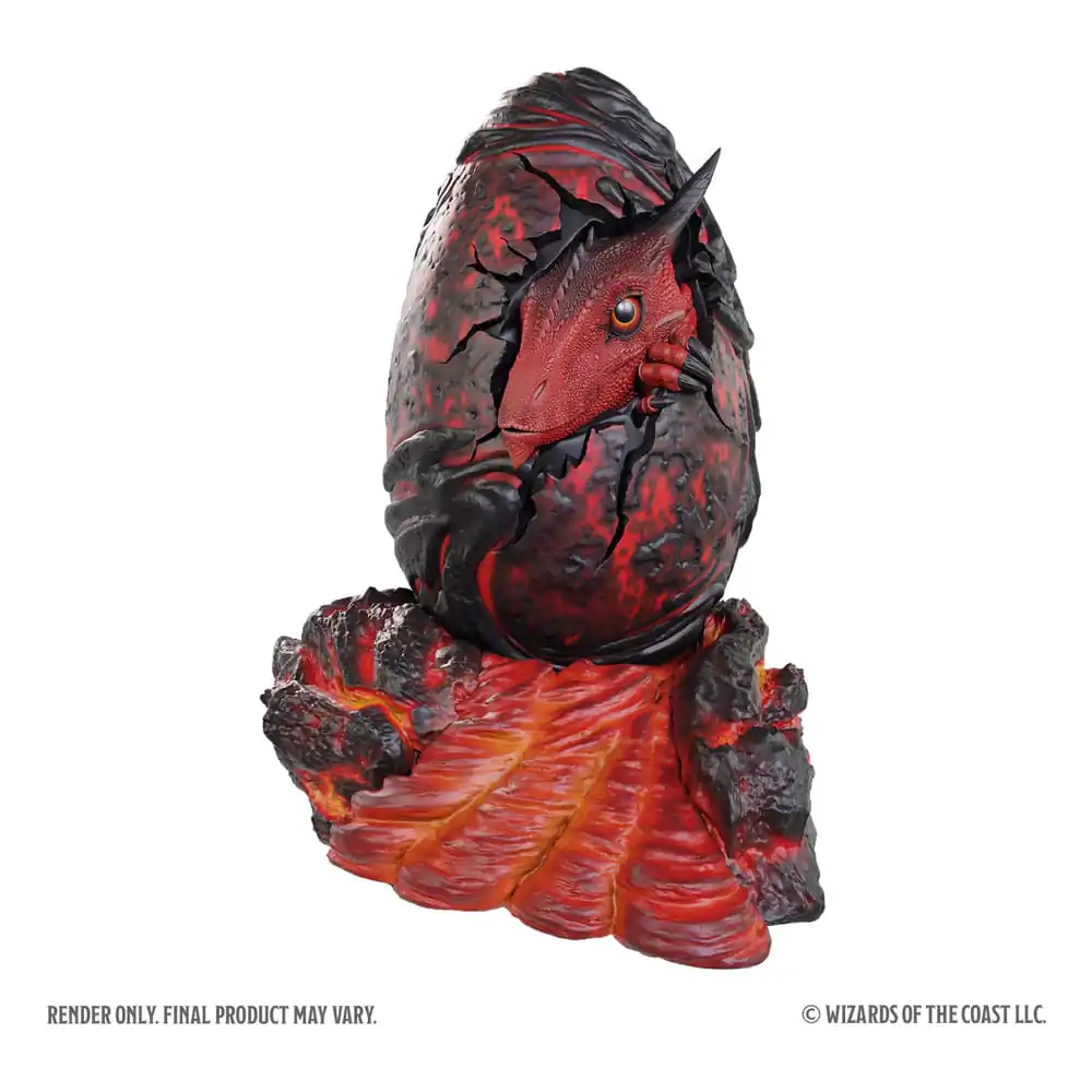 Dungeons & Dragons Replicas of the Realms Soška Red Dragon Egg 13 cm fotografii produktu