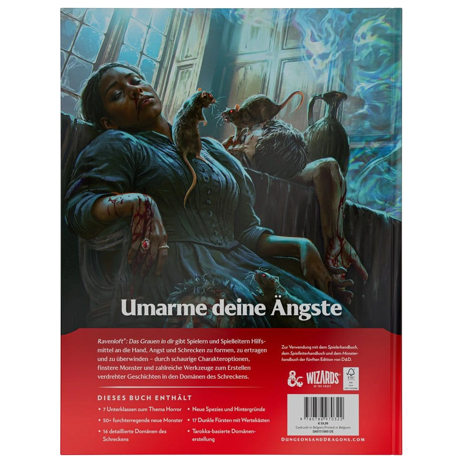 Dungeons & Dragons RPG Ravenloft: Das Grauen in Dir Kniha *Německá verze* fotografii produktu