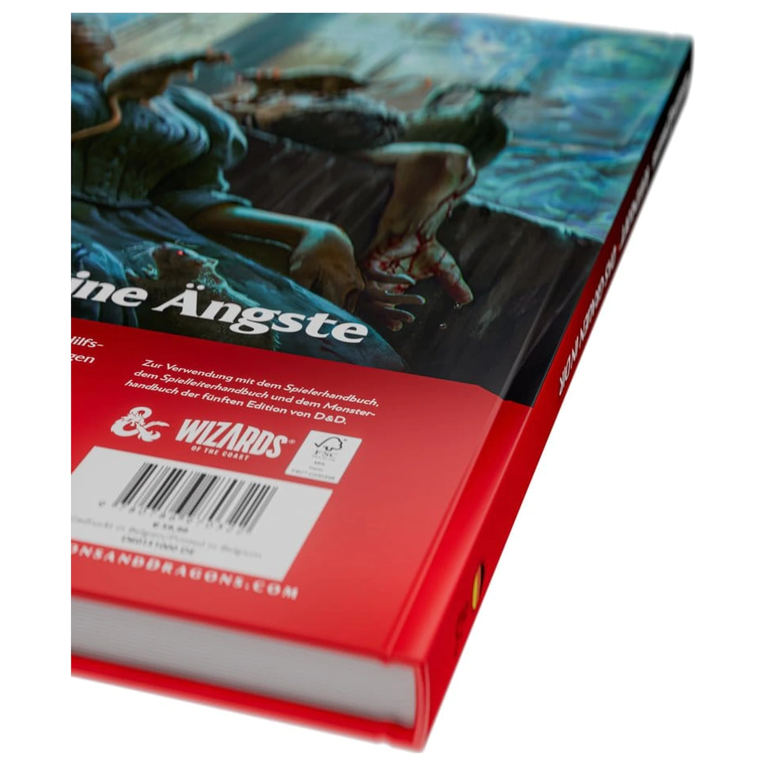 Dungeons & Dragons RPG Ravenloft: Das Grauen in Dir Kniha *Německá verze* fotografii produktu